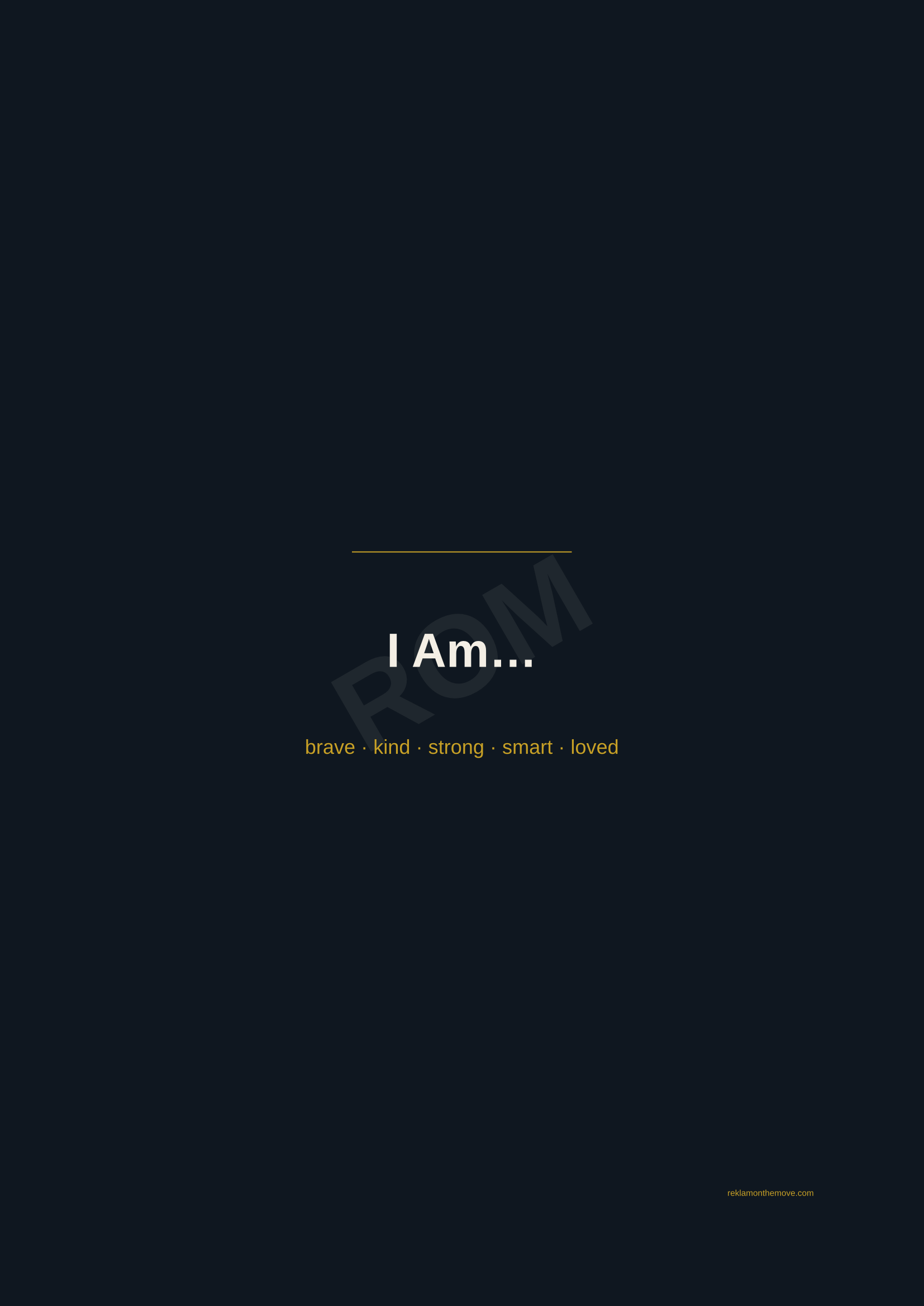 I Am... · Gece — ROM dijital ürün önizlemesi (filigranlı)