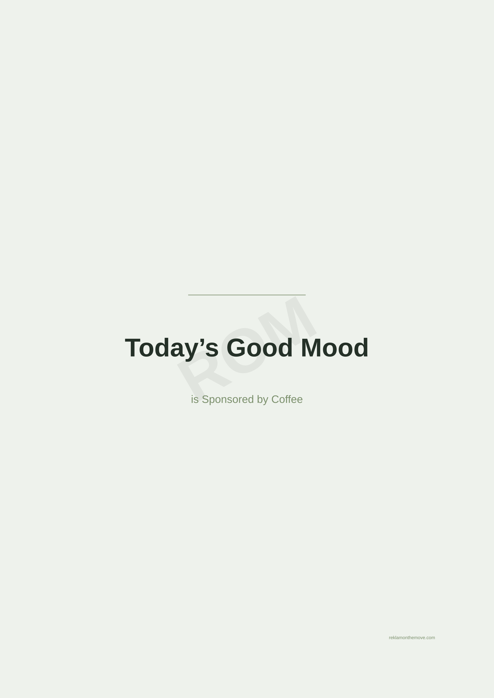 Today's Good Mood · Adaçayı — ROM dijital ürün önizlemesi (filigranlı)