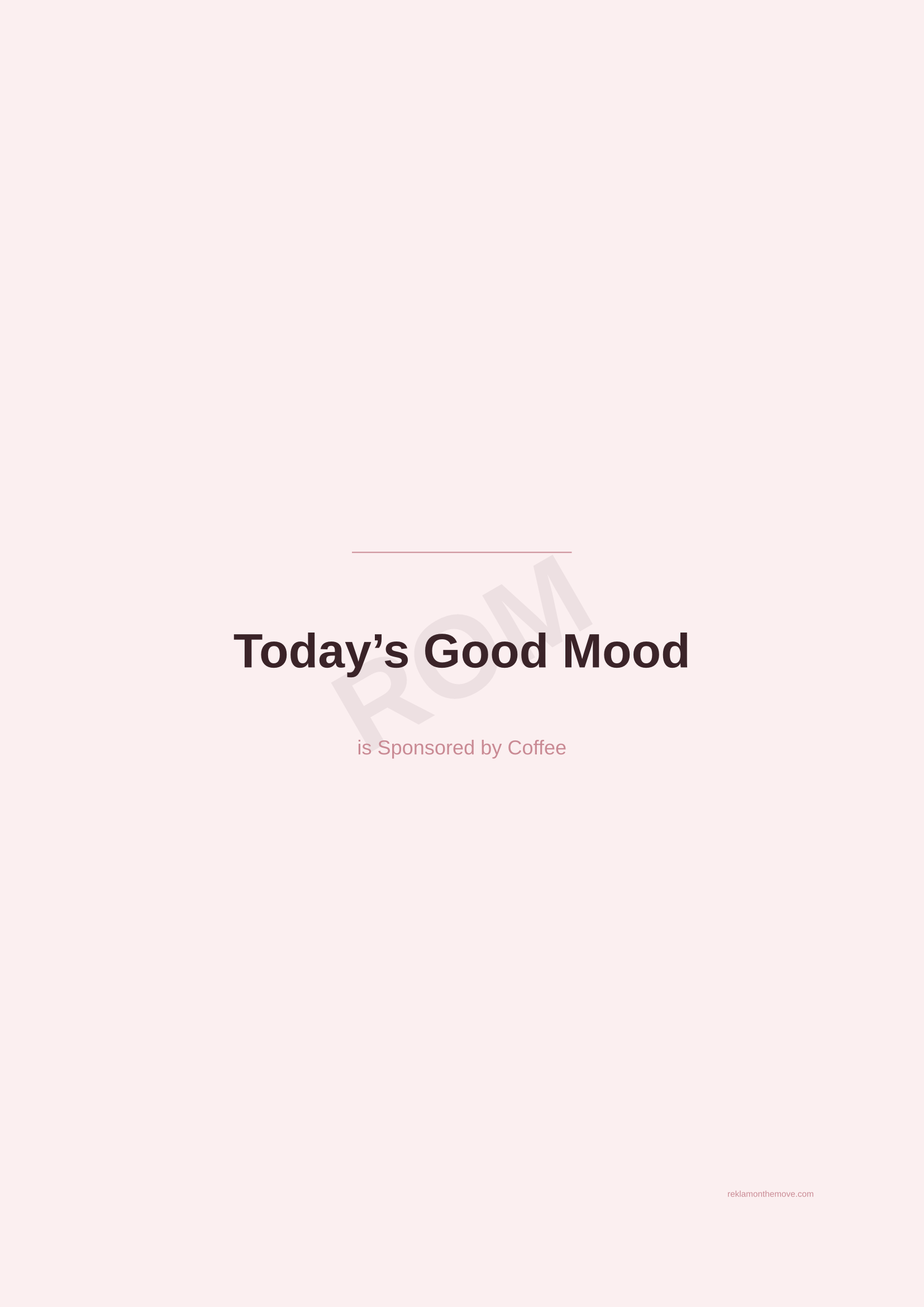 Today's Good Mood · Gül — ROM dijital ürün önizlemesi (filigranlı)