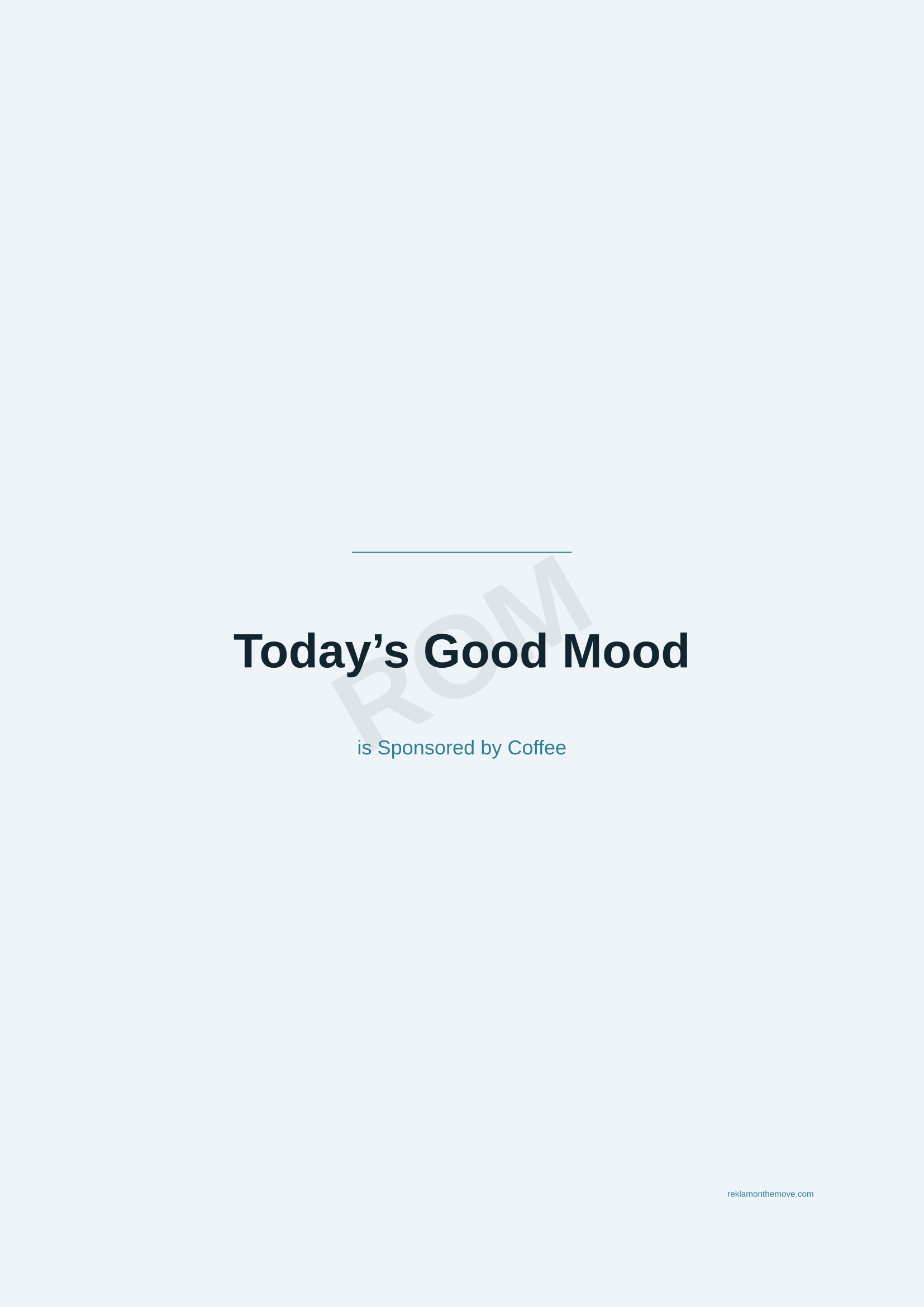 Today's Good Mood · Okyanus — ROM dijital ürün önizlemesi (filigranlı)