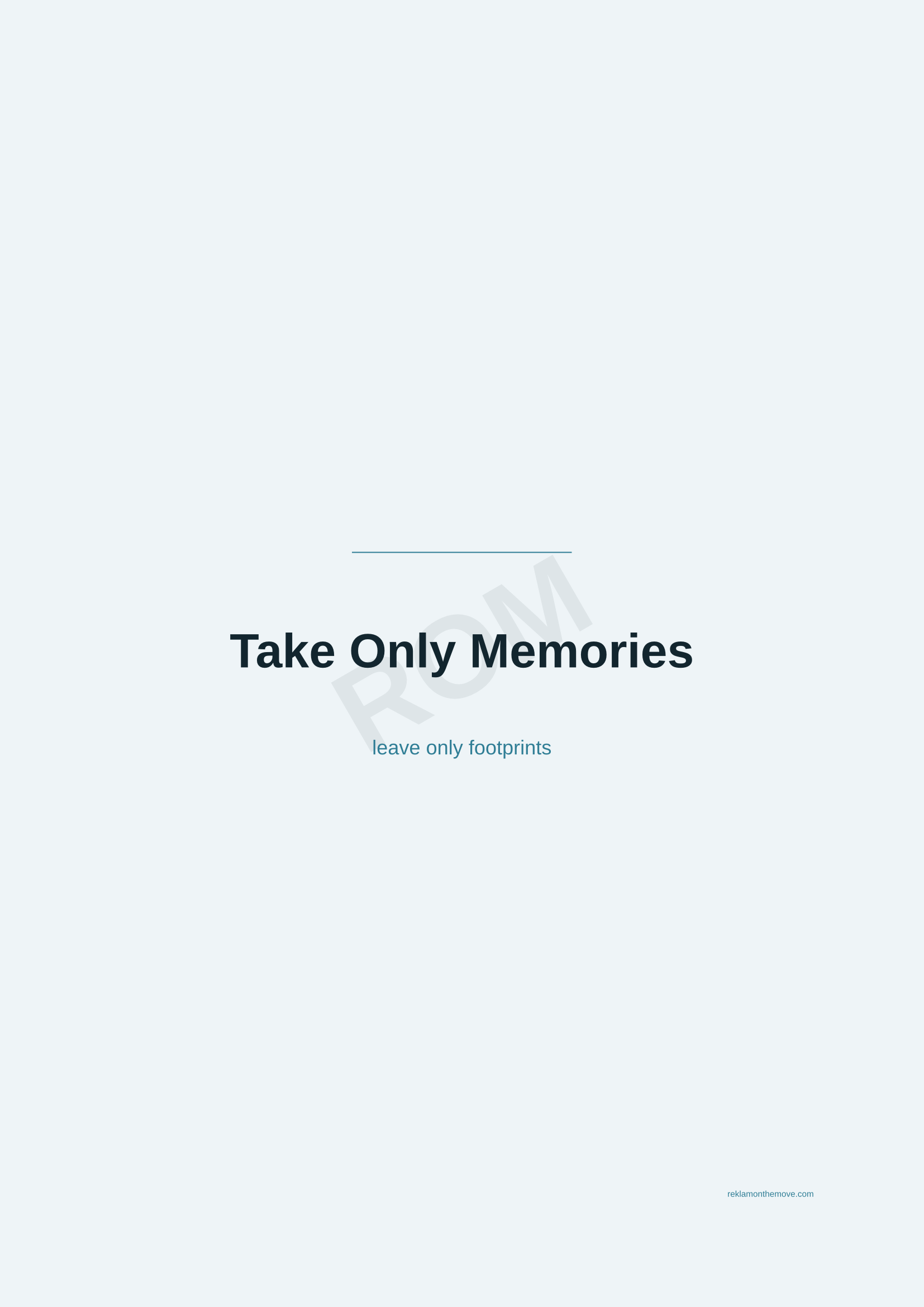 Take Only Memories · Okyanus — ROM dijital ürün önizlemesi (filigranlı)