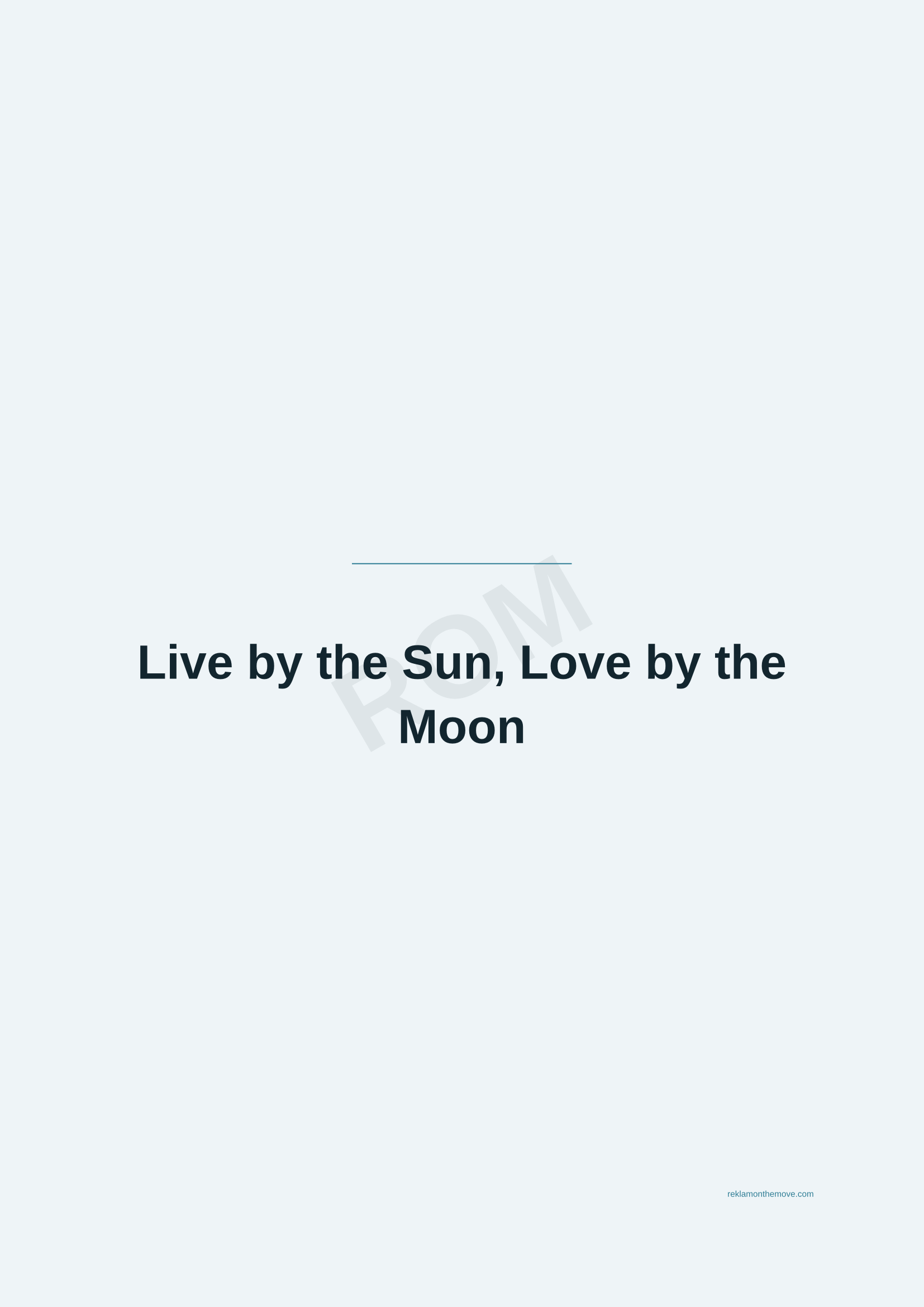 Live by the Sun, Love by the Moon · Okyanus — ROM dijital ürün önizlemesi (filigranlı)