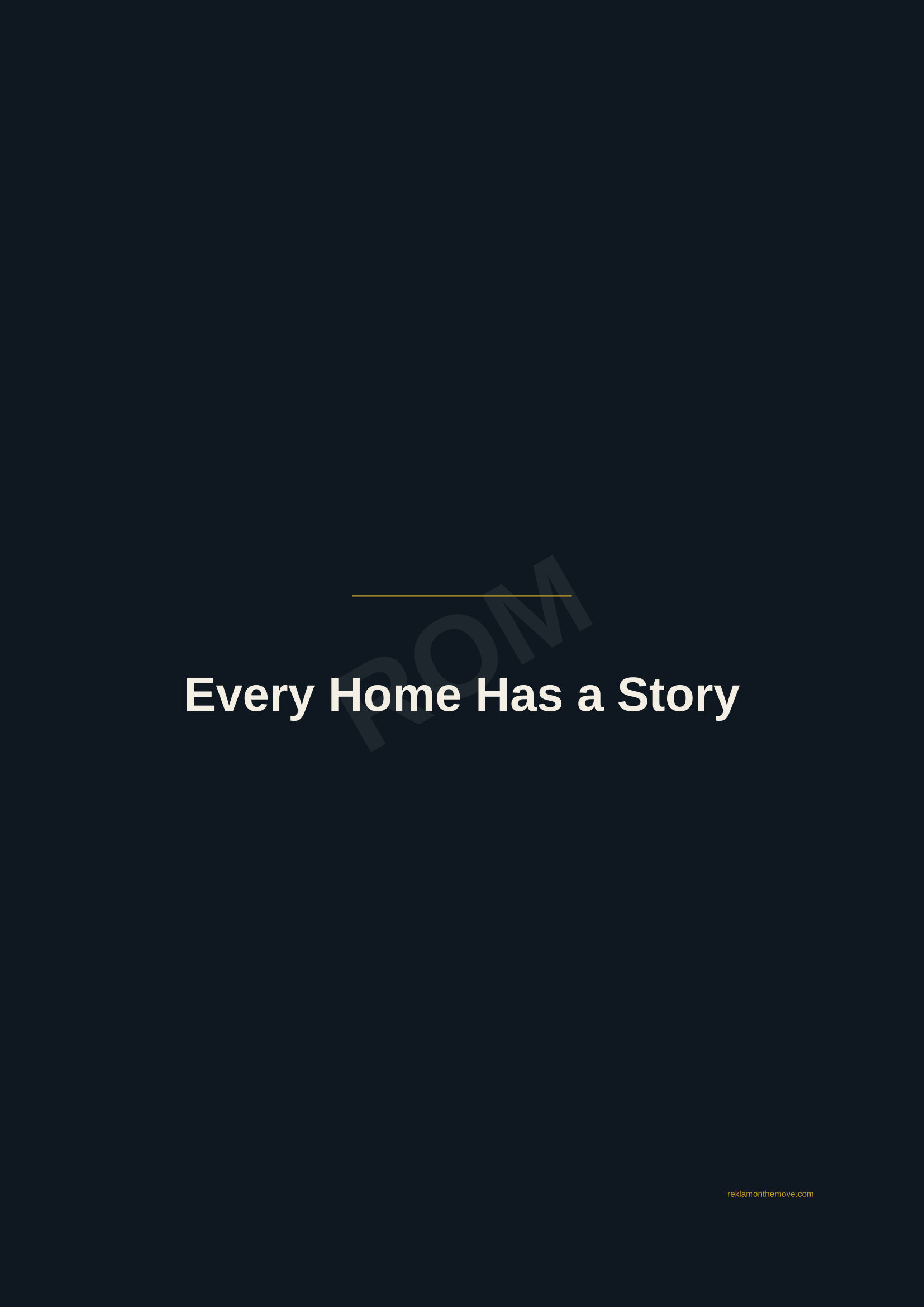 Every Home Has a Story · Gece — ROM dijital ürün önizlemesi (filigranlı)