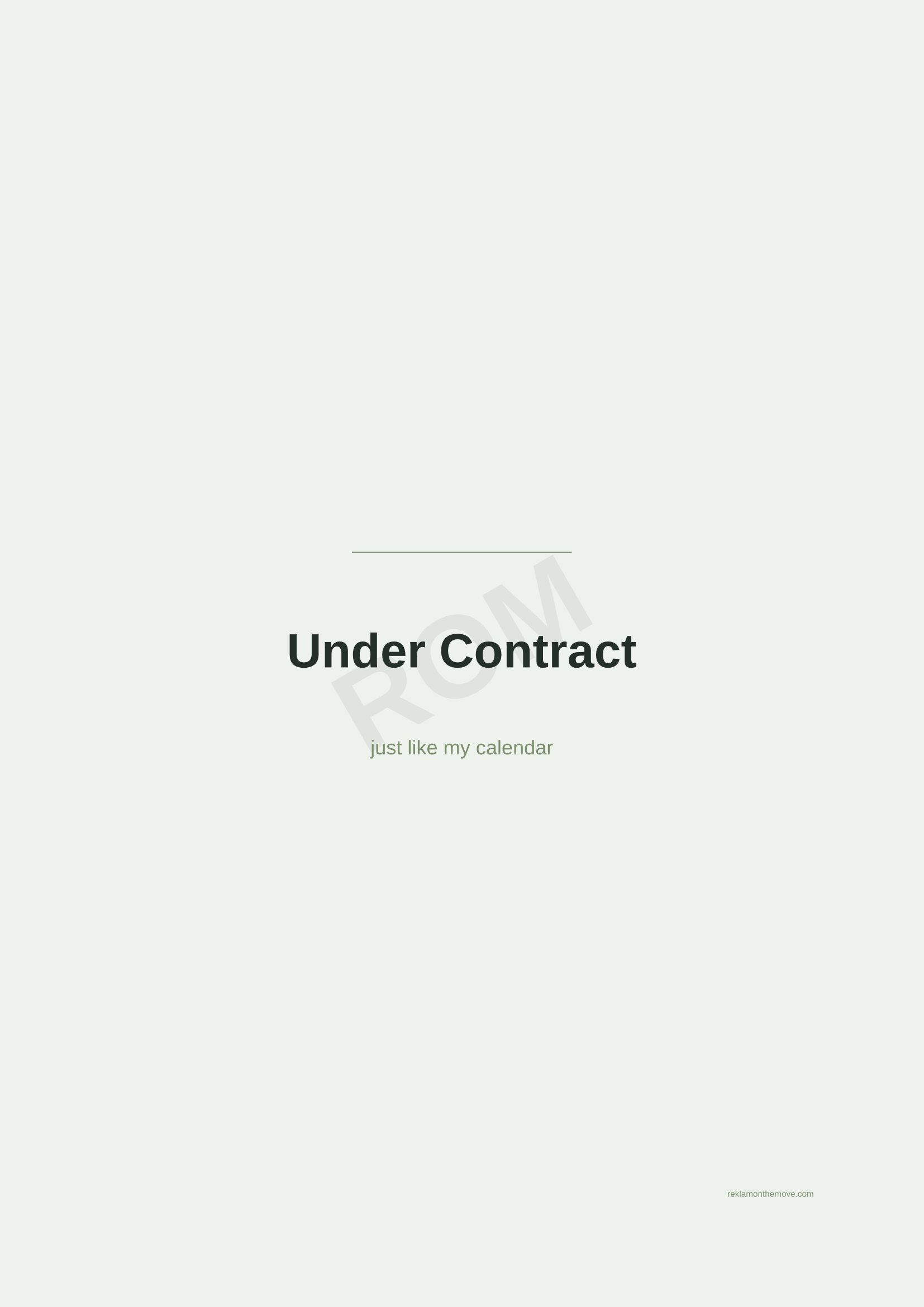 Under Contract · Adaçayı — ROM dijital ürün önizlemesi (filigranlı)