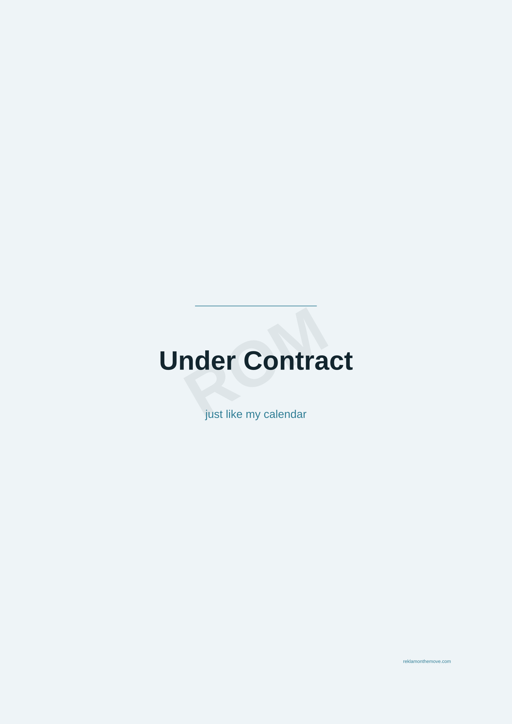 Under Contract · Okyanus — ROM dijital ürün önizlemesi (filigranlı)