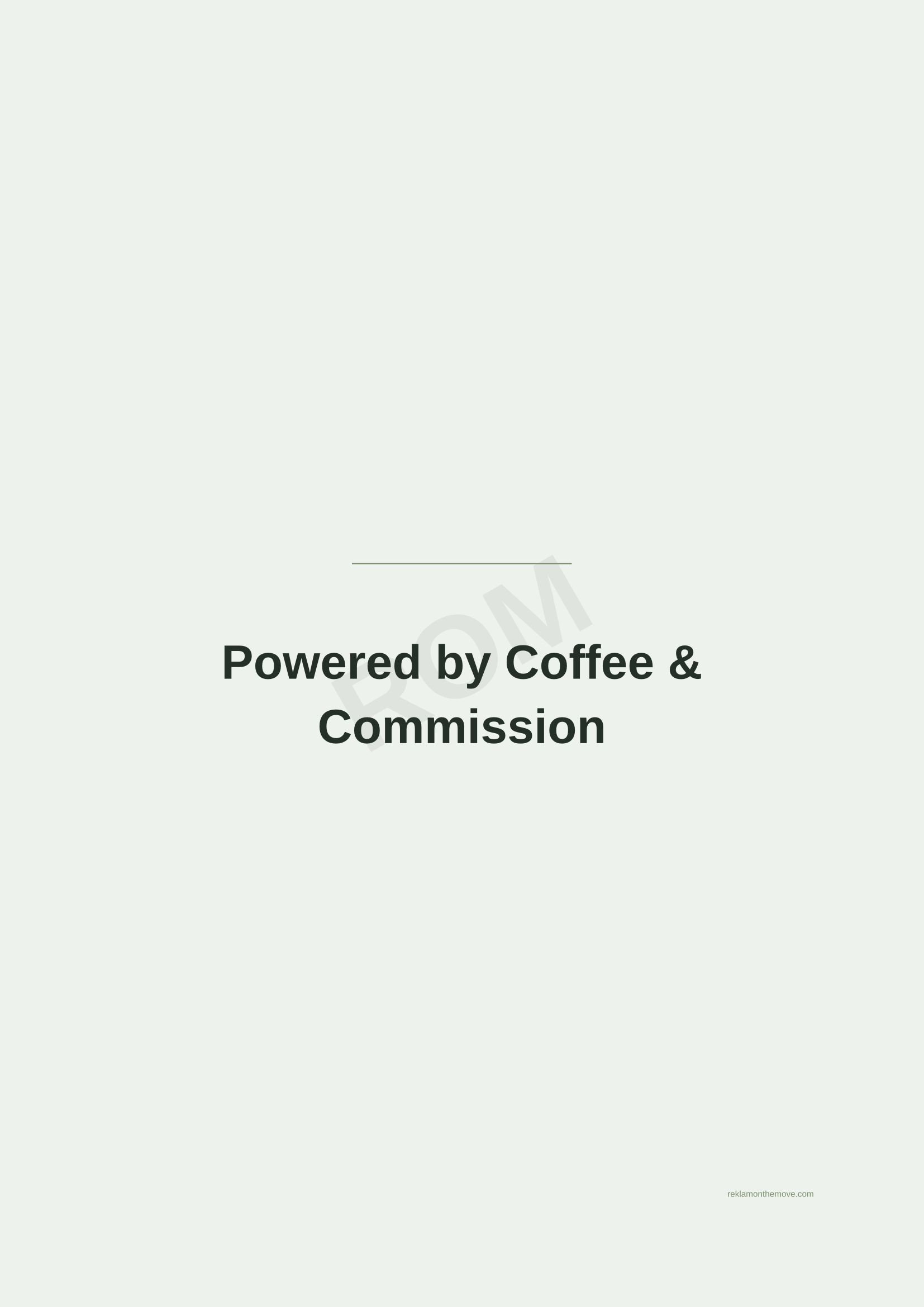 Powered by Coffee & Commission · Adaçayı — ROM dijital ürün önizlemesi (filigranlı)