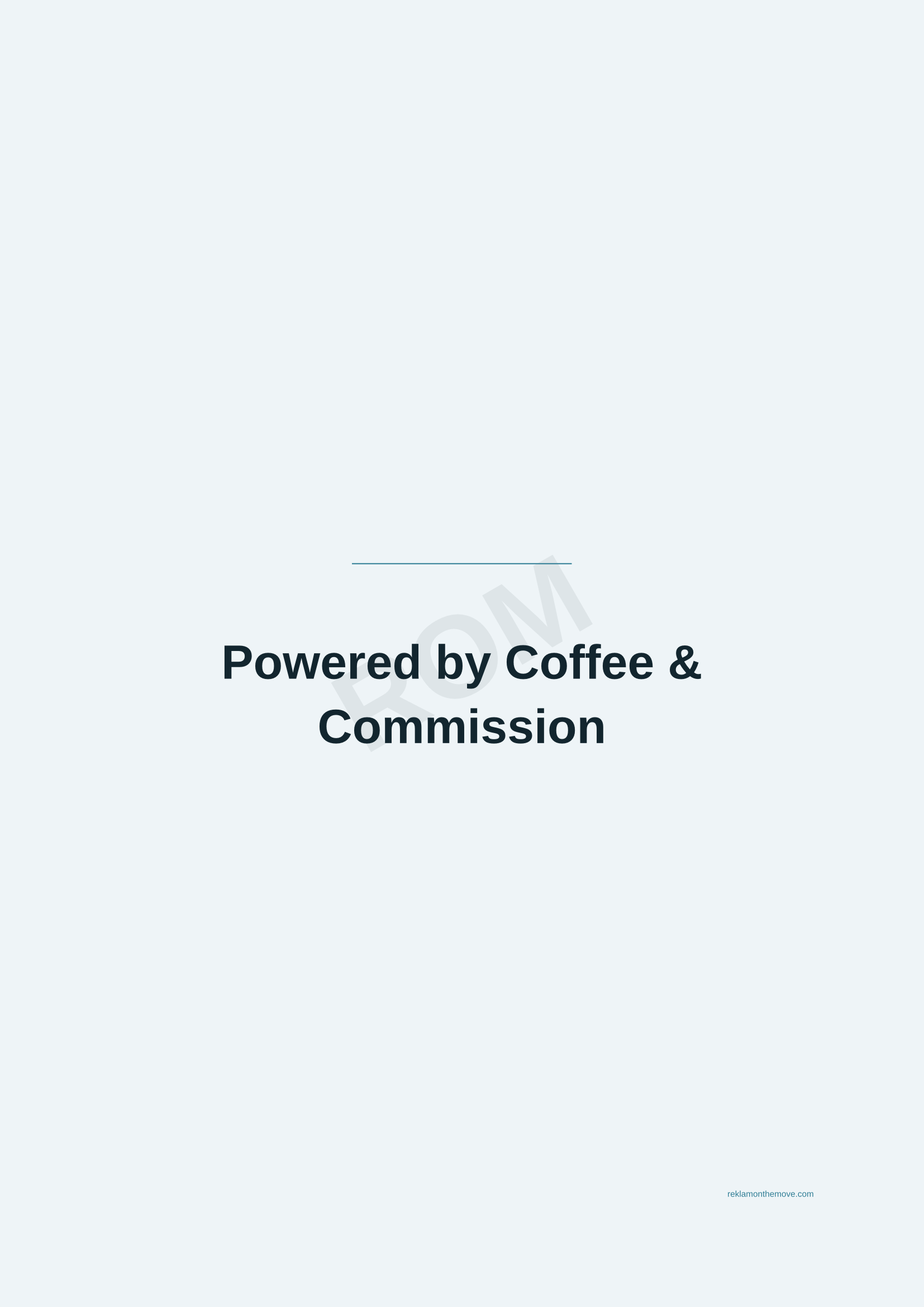 Powered by Coffee & Commission · Okyanus — ROM dijital ürün önizlemesi (filigranlı)