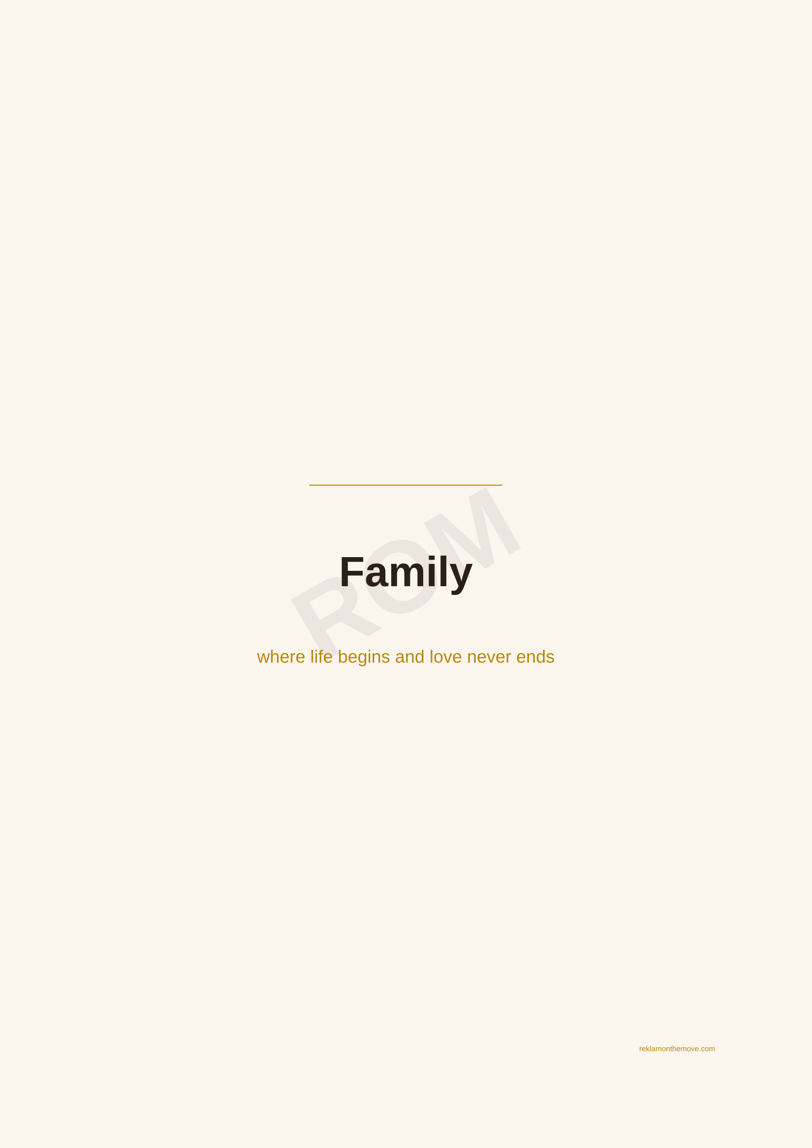 Family · Espresso — ROM dijital ürün önizlemesi (filigranlı)