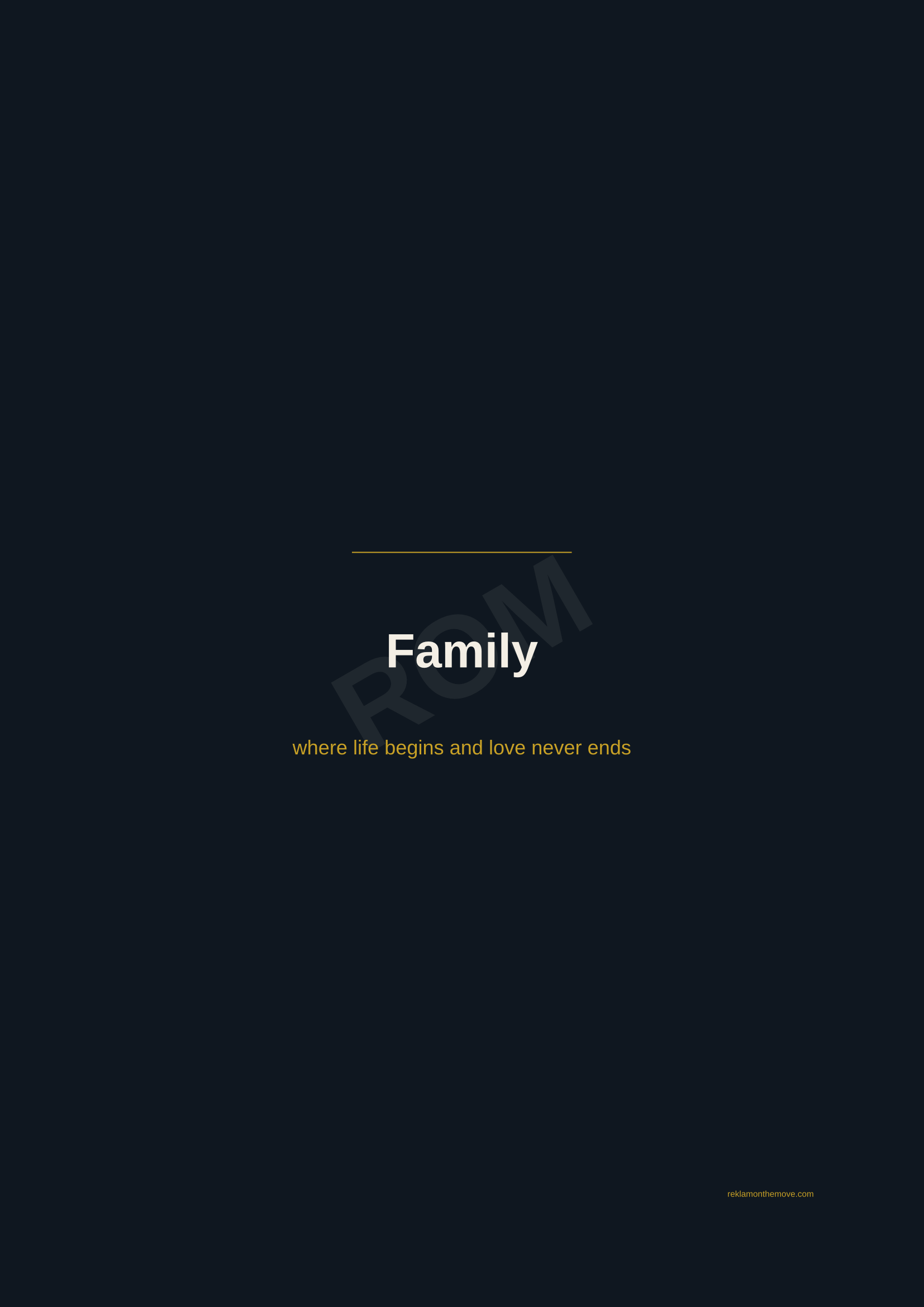 Family · Gece — ROM dijital ürün önizlemesi (filigranlı)
