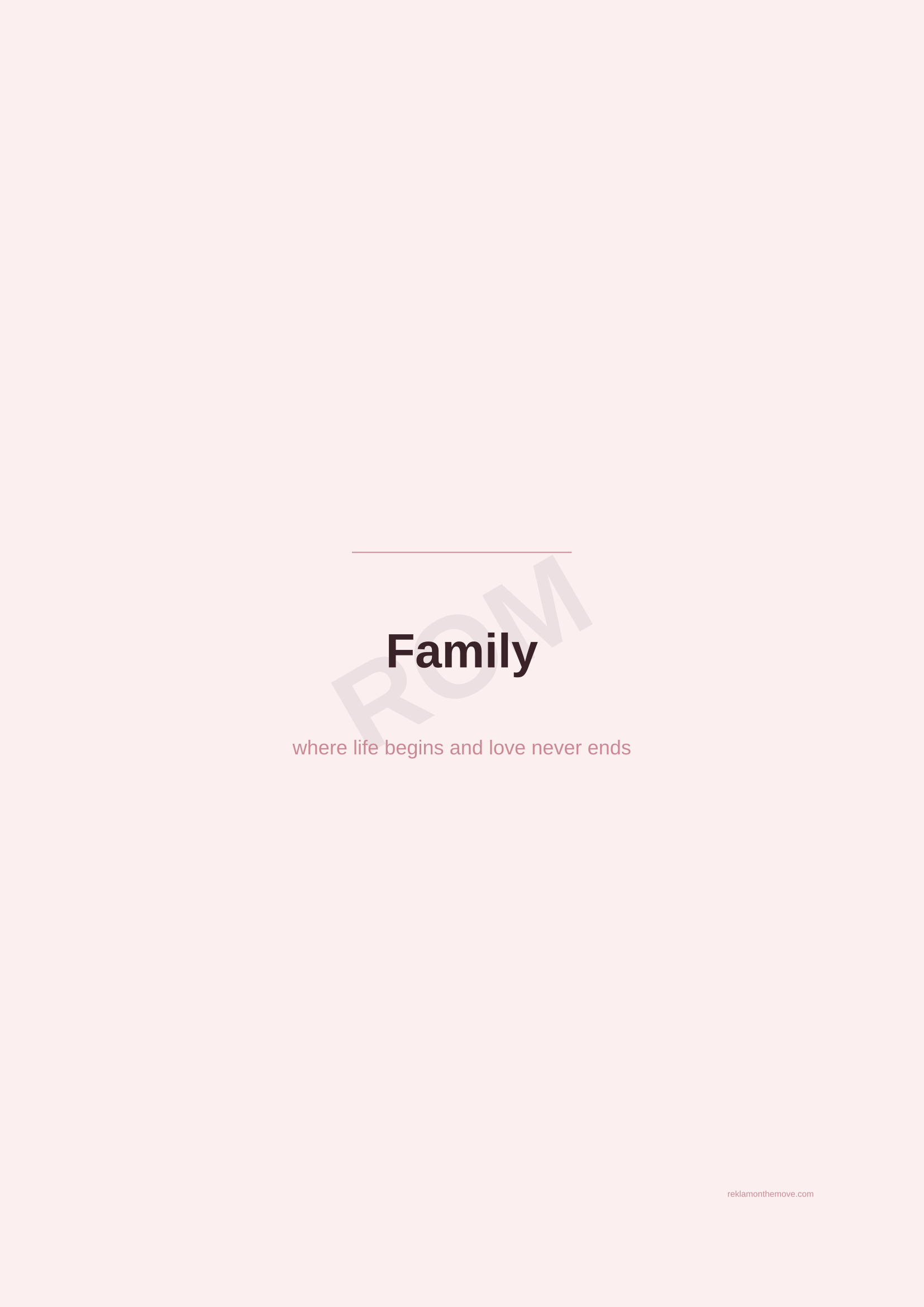 Family · Gül — ROM dijital ürün önizlemesi (filigranlı)