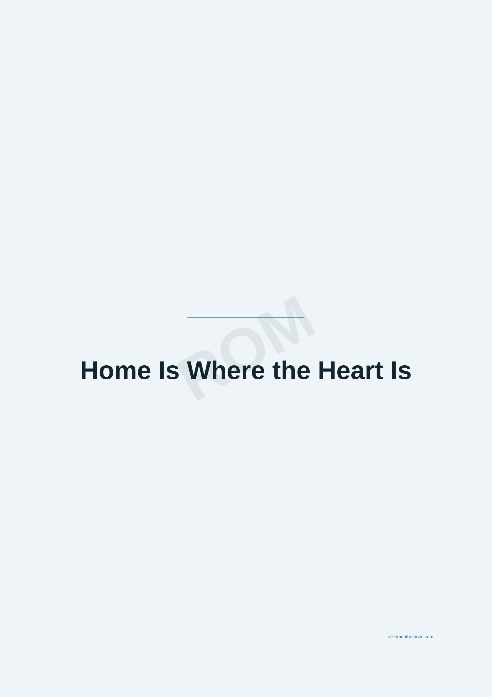 Home Is Where the Heart Is · Okyanus — ROM dijital ürün önizlemesi (filigranlı)