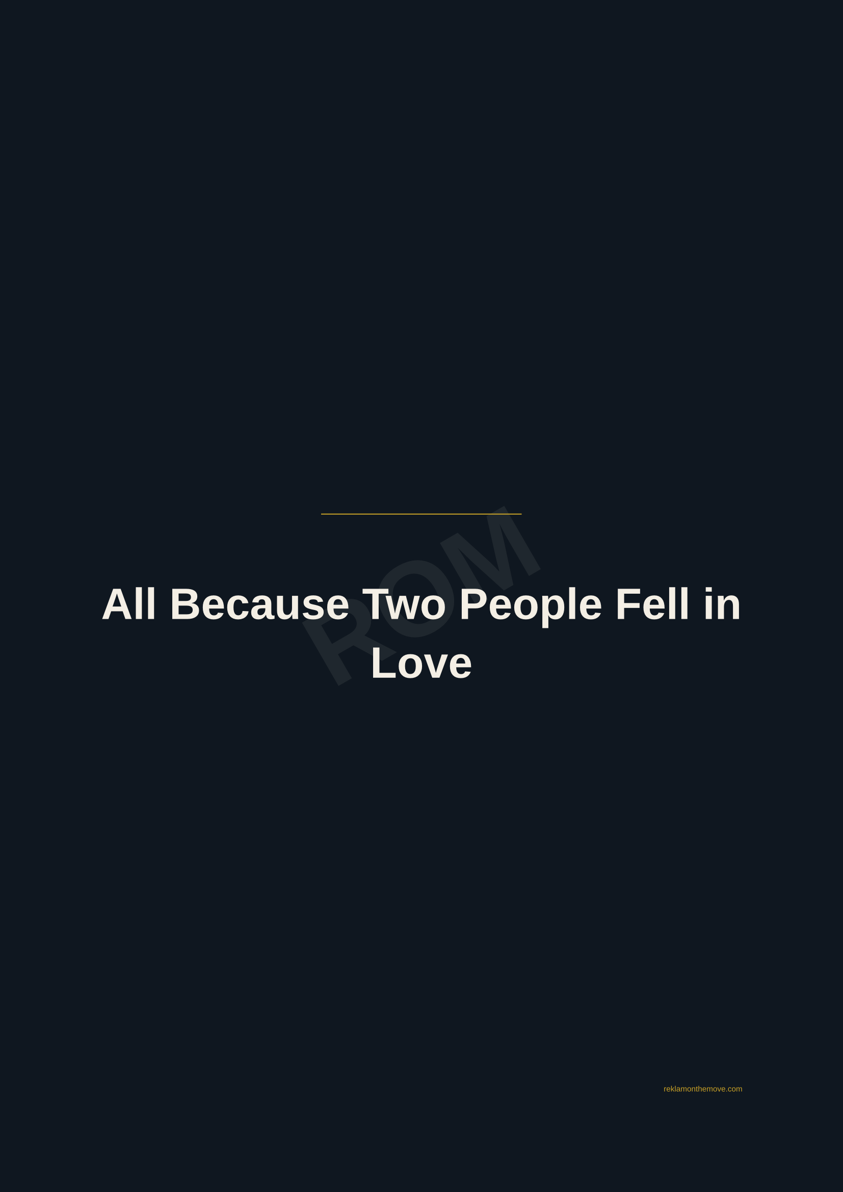 All Because Two People Fell in Love · Gece — ROM dijital ürün önizlemesi (filigranlı)