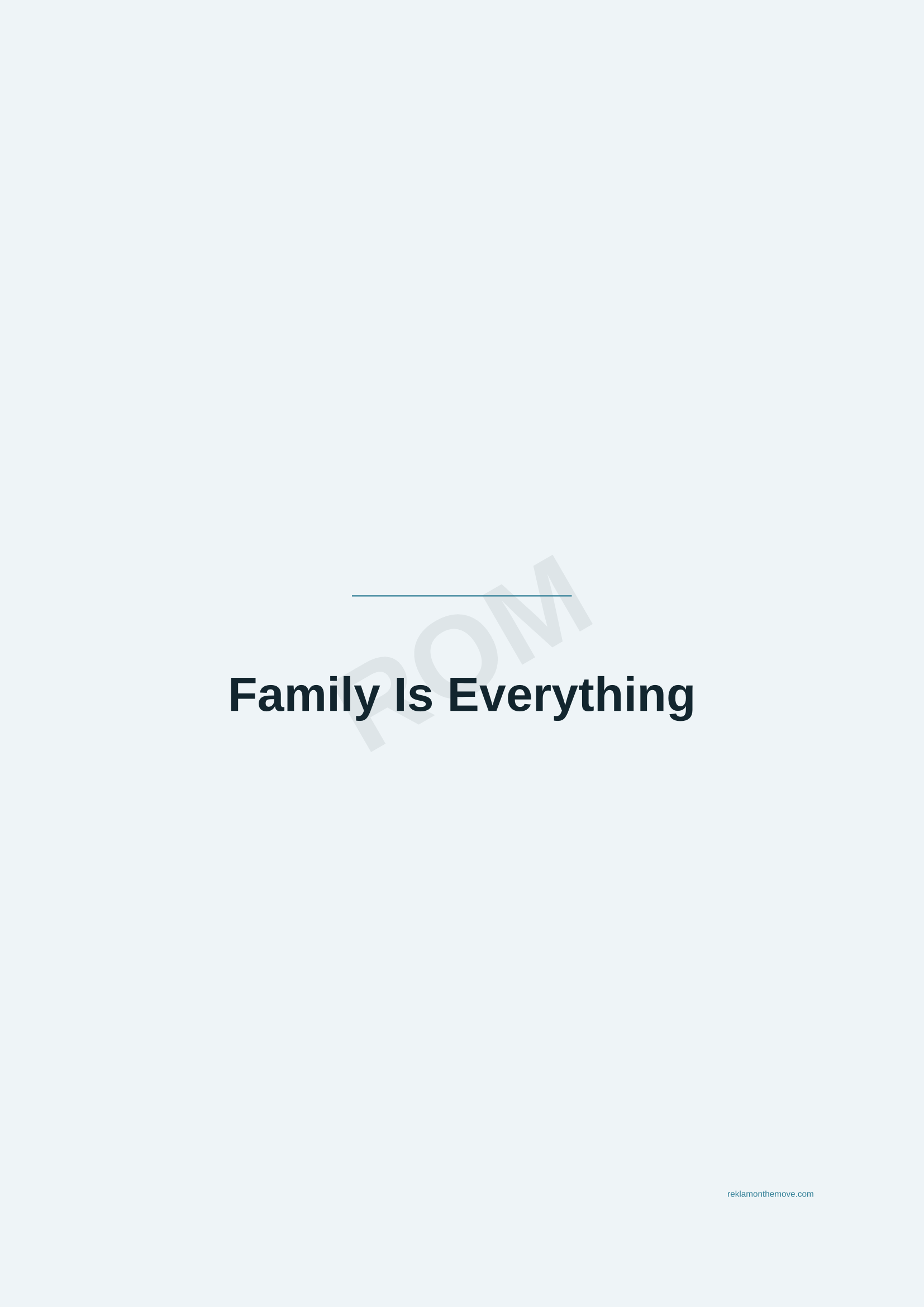 Family Is Everything · Okyanus — ROM dijital ürün önizlemesi (filigranlı)
