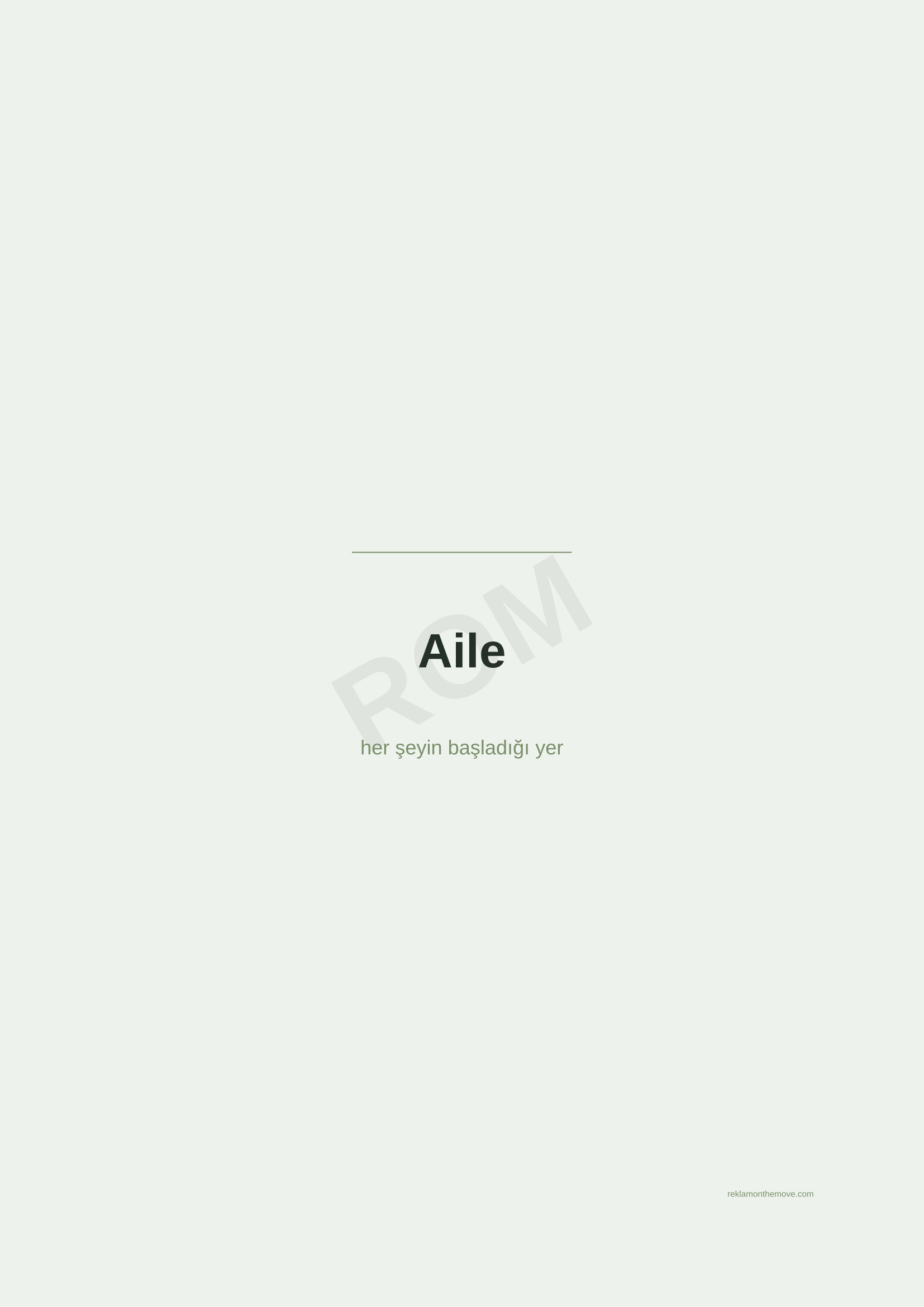 Aile · Adaçayı — ROM dijital ürün önizlemesi (filigranlı)
