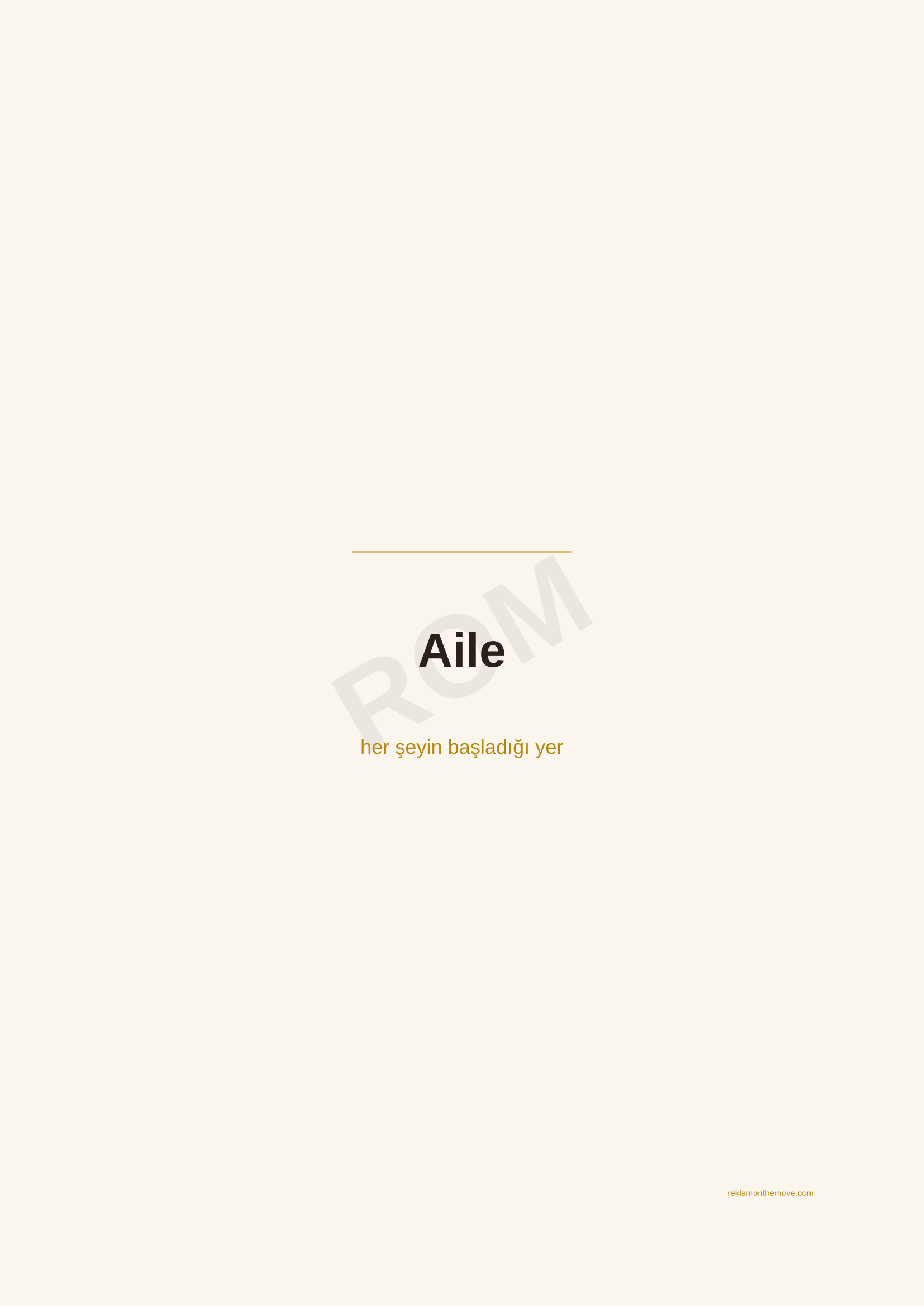 Aile · Espresso — ROM dijital ürün önizlemesi (filigranlı)