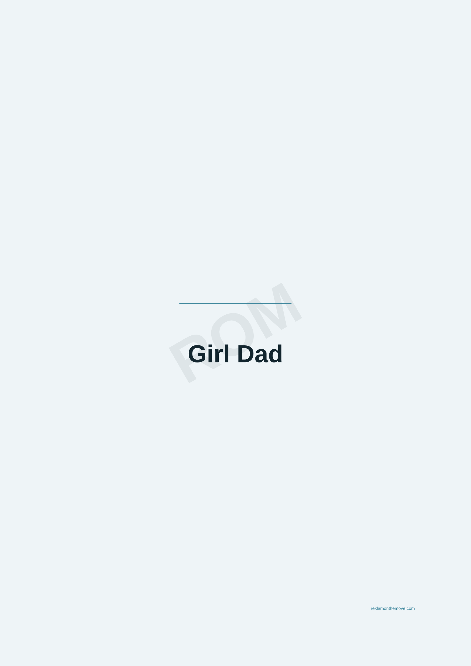 Girl Dad · Okyanus — ROM dijital ürün önizlemesi (filigranlı)