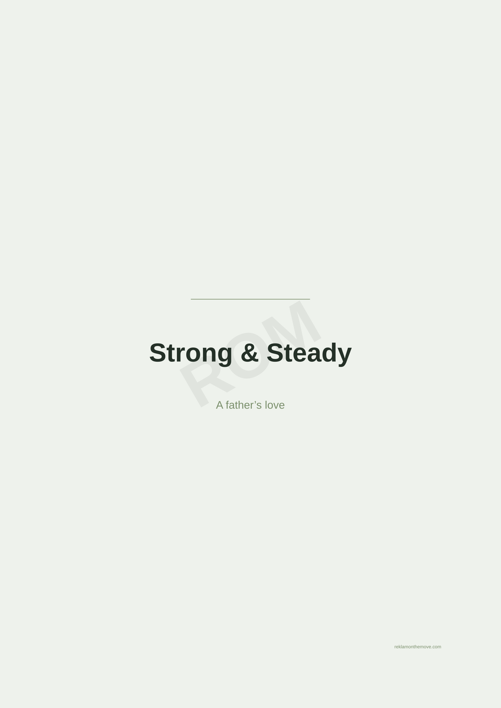 Strong & Steady · Adaçayı — ROM dijital ürün önizlemesi (filigranlı)
