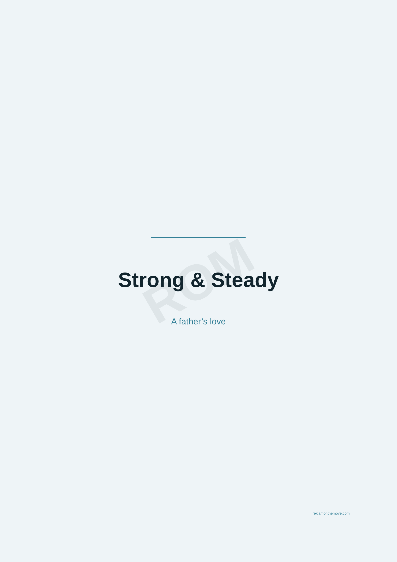 Strong & Steady · Okyanus — ROM dijital ürün önizlemesi (filigranlı)