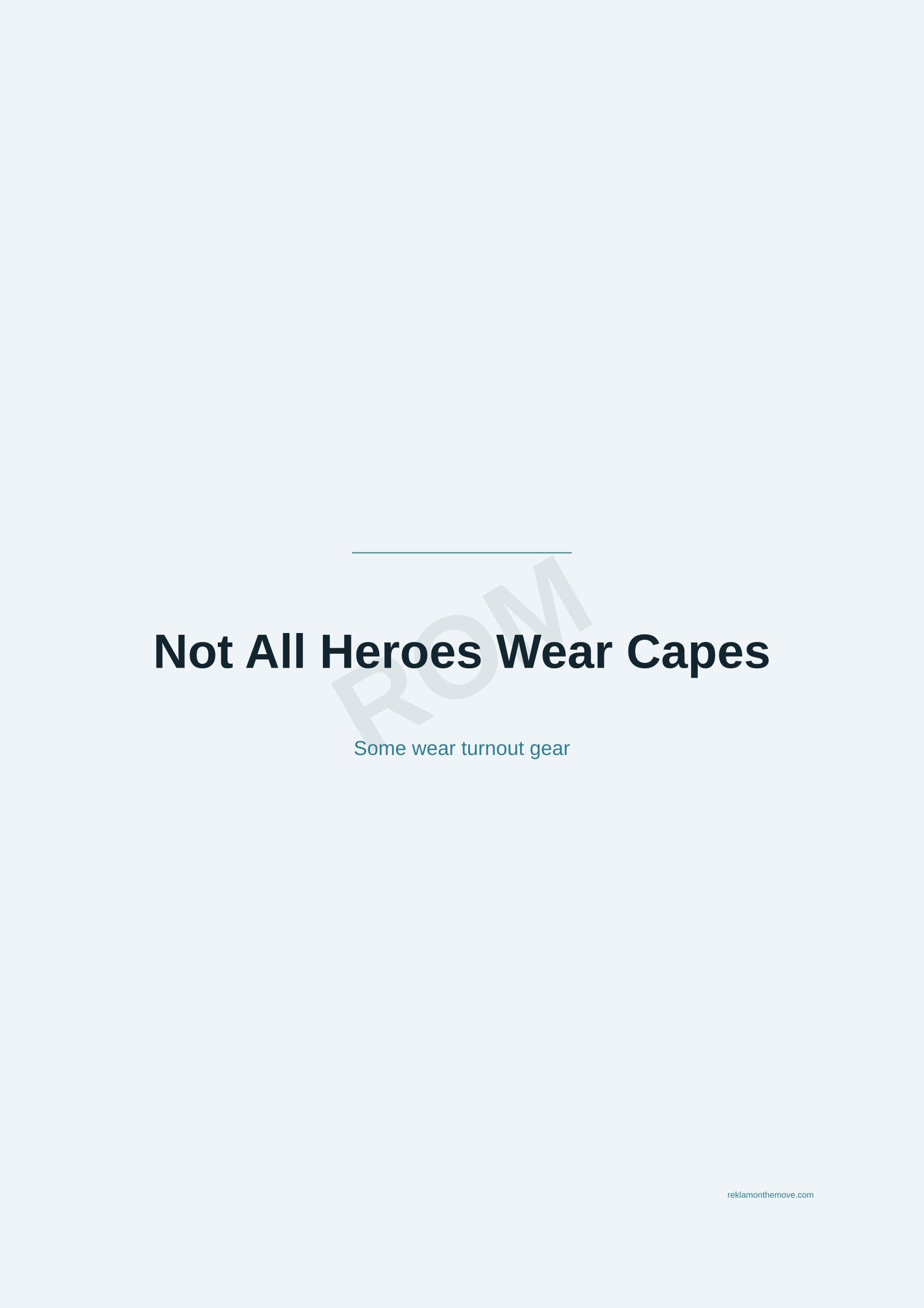 Not All Heroes Wear Capes · Okyanus — ROM dijital ürün önizlemesi (filigranlı)