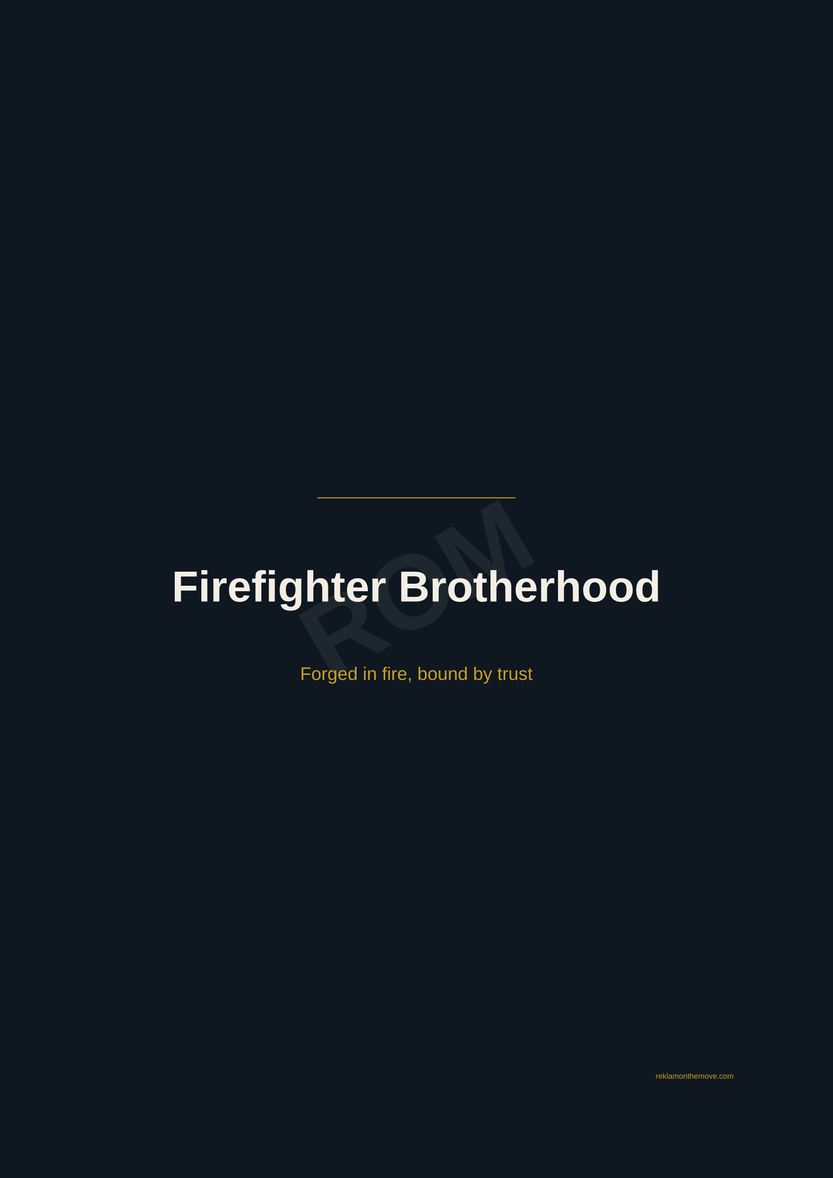 Firefighter Brotherhood · Gece — ROM dijital ürün önizlemesi (filigranlı)