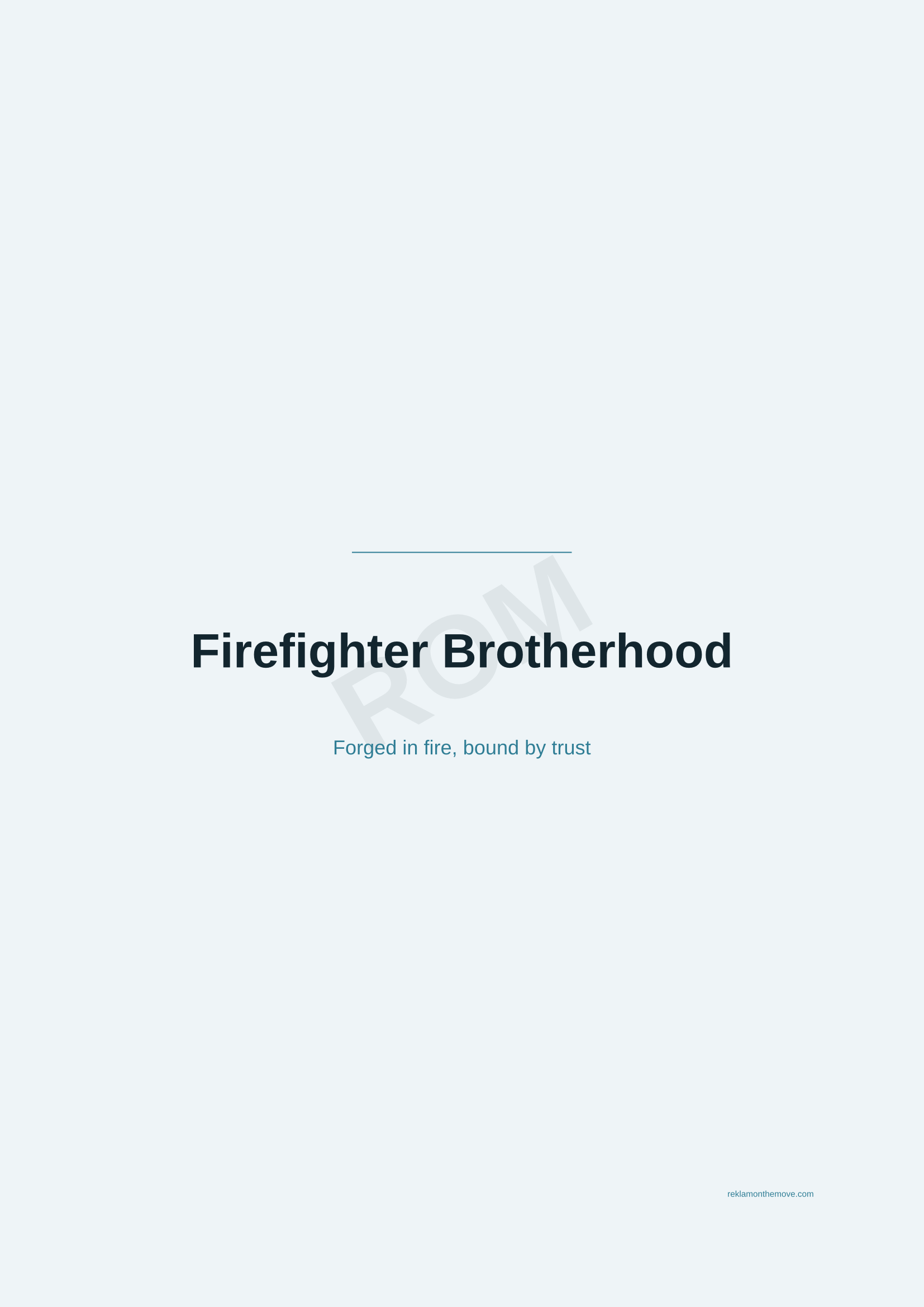 Firefighter Brotherhood · Okyanus — ROM dijital ürün önizlemesi (filigranlı)