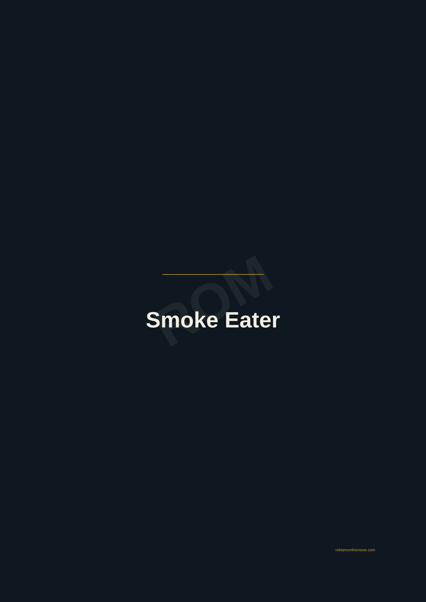 Smoke Eater · Gece — ROM dijital ürün önizlemesi (filigranlı)