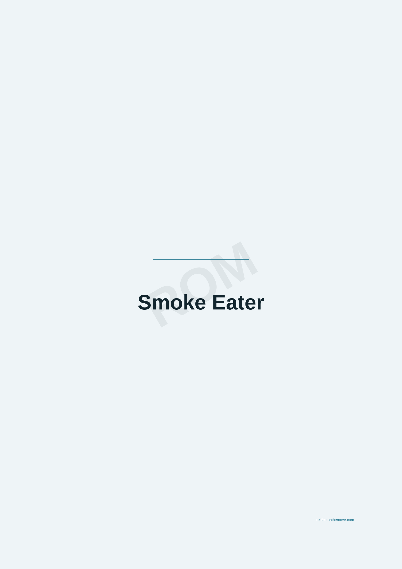 Smoke Eater · Okyanus — ROM dijital ürün önizlemesi (filigranlı)