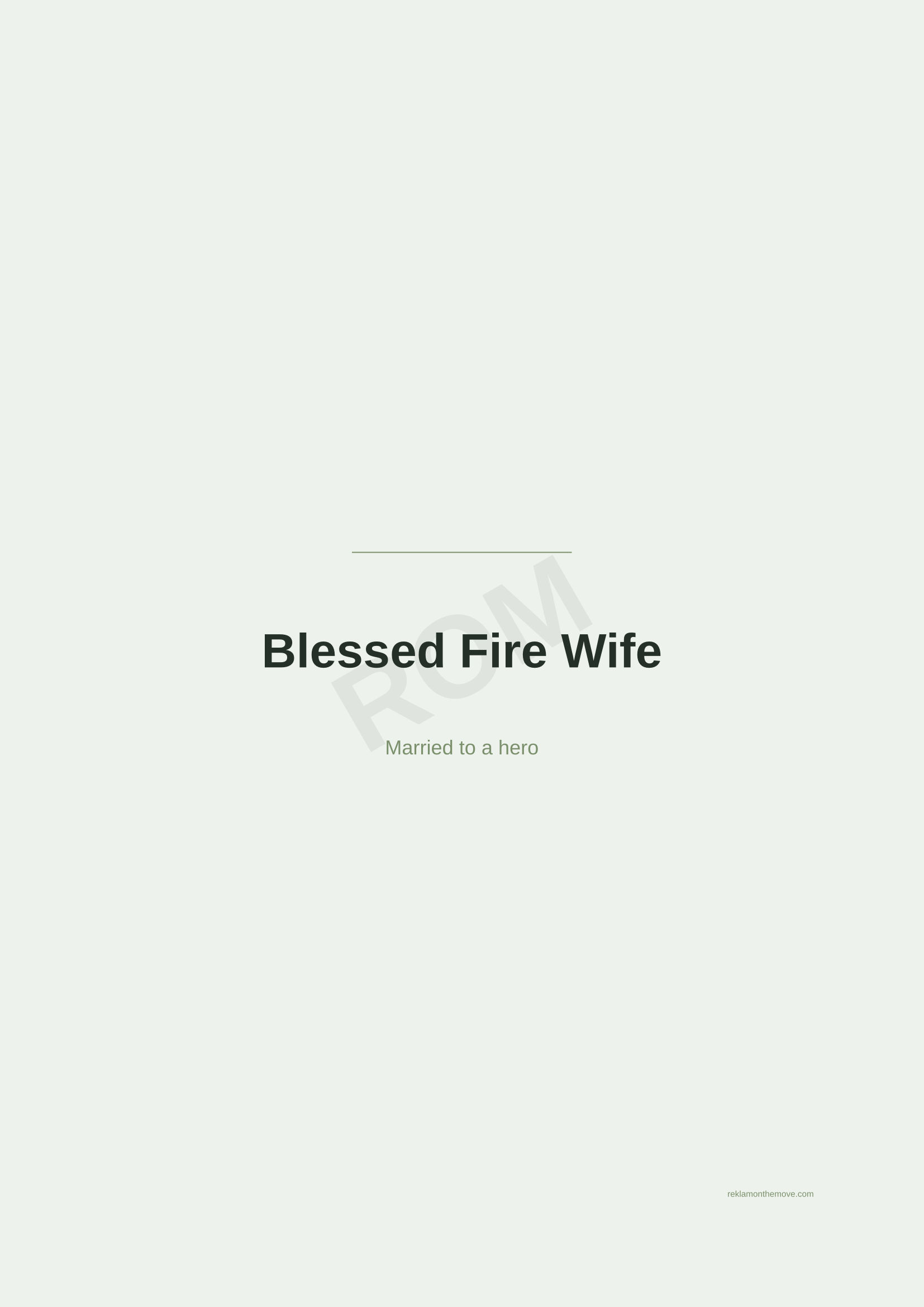 Blessed Fire Wife · Adaçayı — ROM dijital ürün önizlemesi (filigranlı)