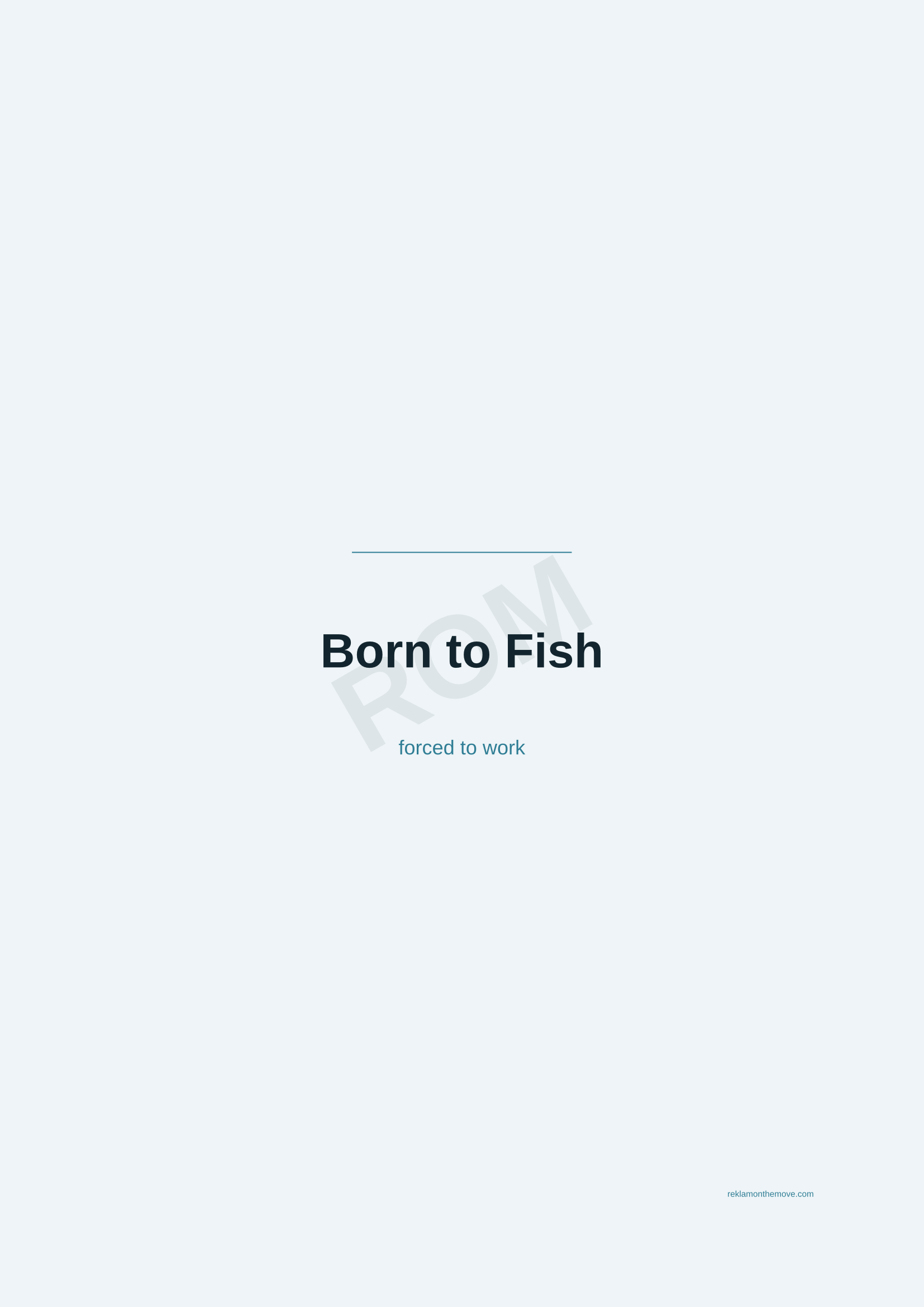 Born to Fish · Okyanus — ROM dijital ürün önizlemesi (filigranlı)