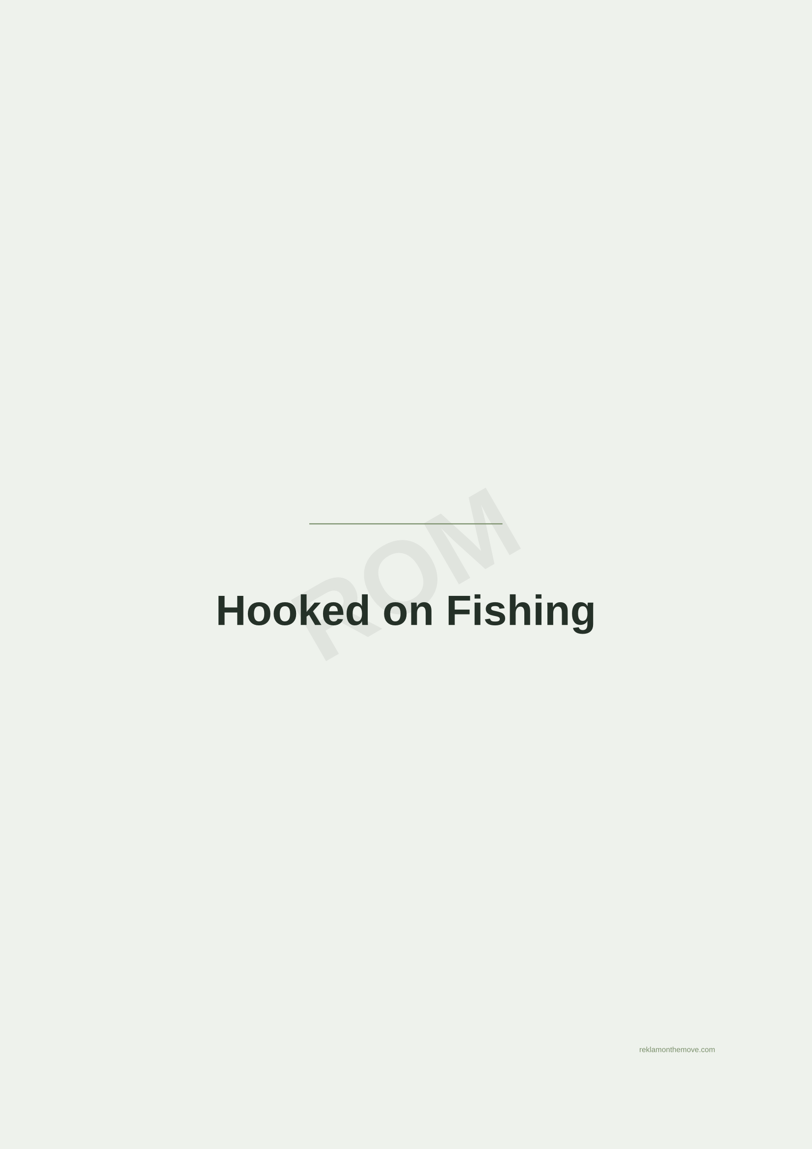 Hooked on Fishing · Adaçayı — ROM dijital ürün önizlemesi (filigranlı)