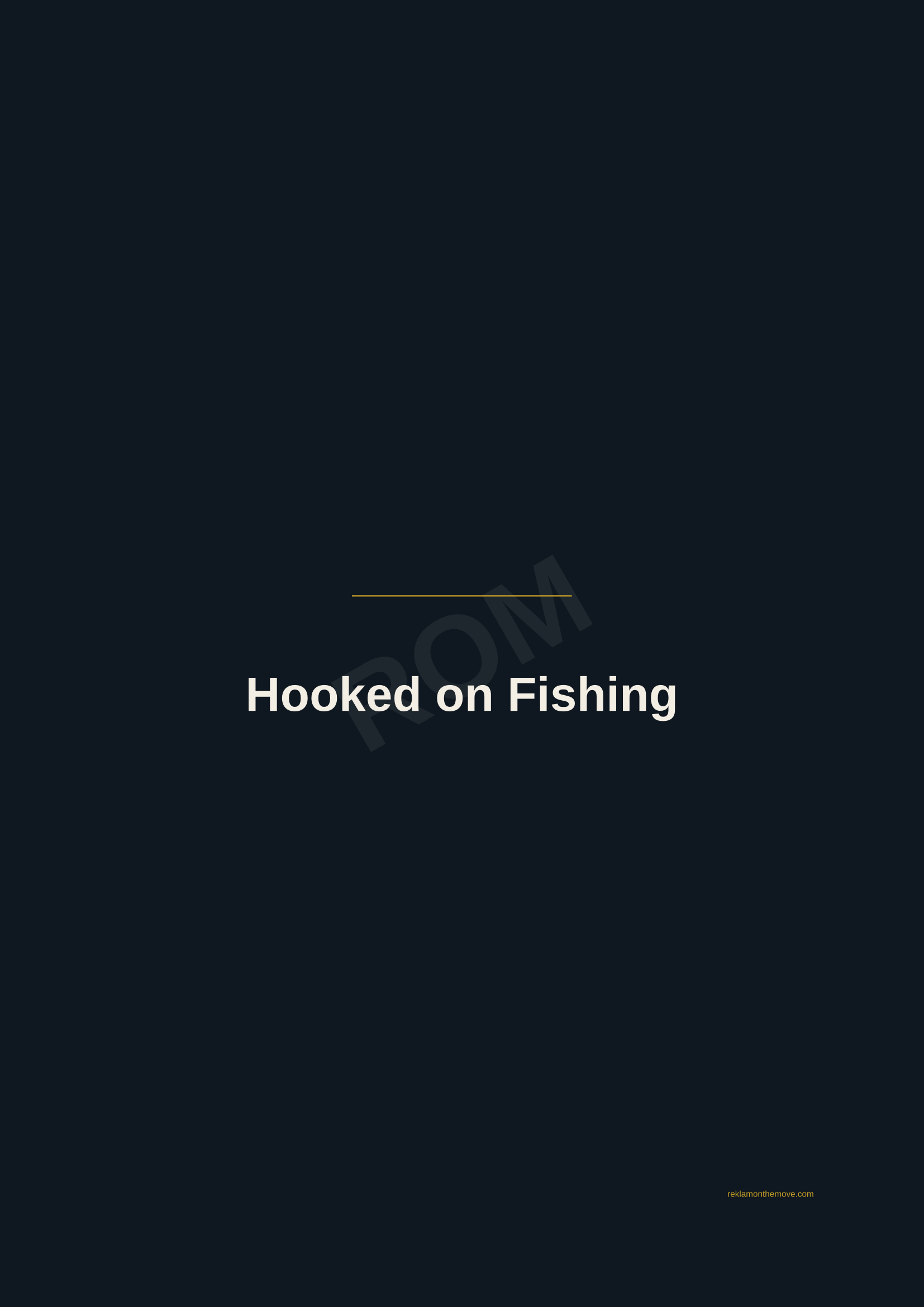 Hooked on Fishing · Gece — ROM dijital ürün önizlemesi (filigranlı)