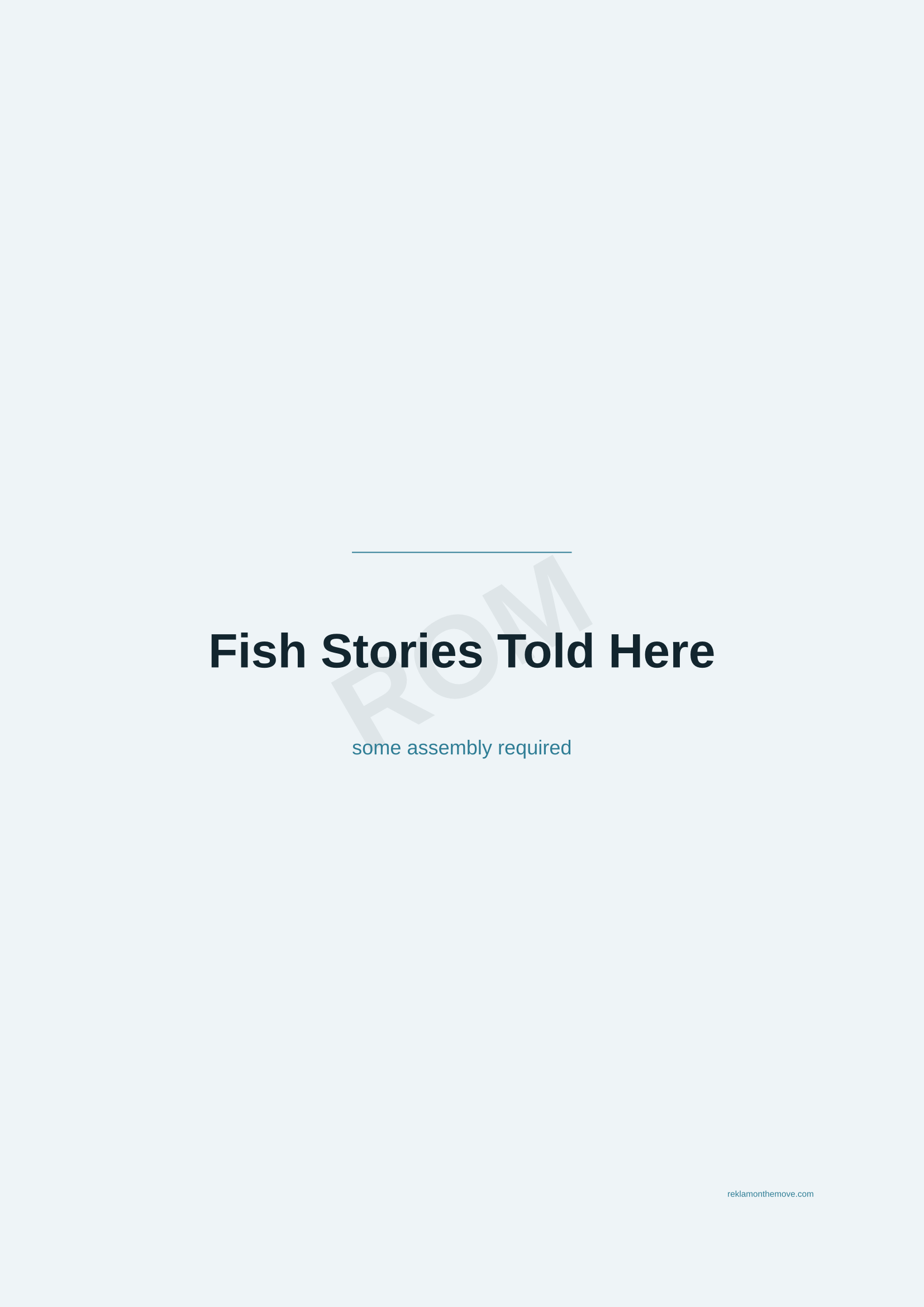 Fish Stories Told Here · Okyanus — ROM dijital ürün önizlemesi (filigranlı)