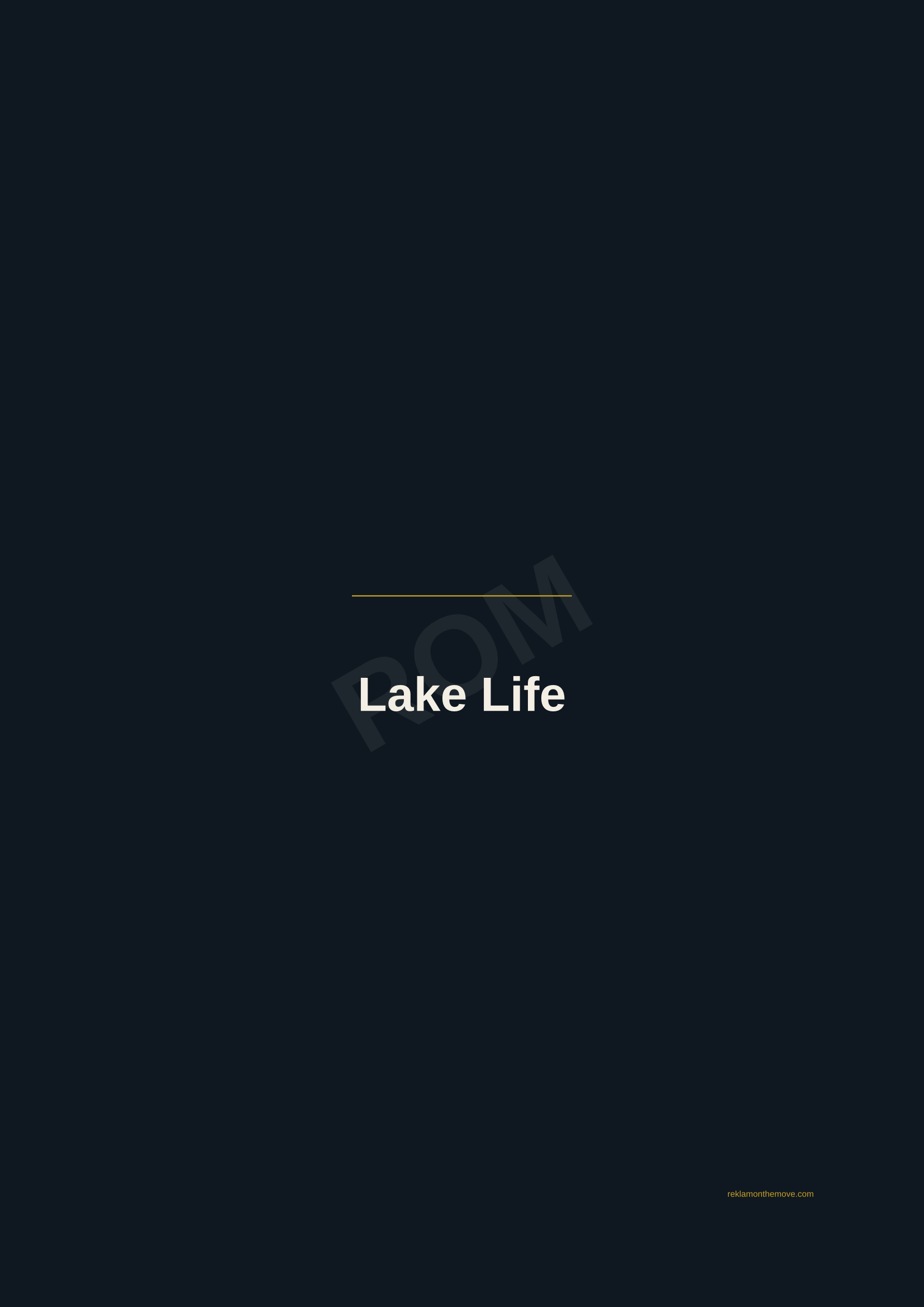 Lake Life · Gece — ROM dijital ürün önizlemesi (filigranlı)