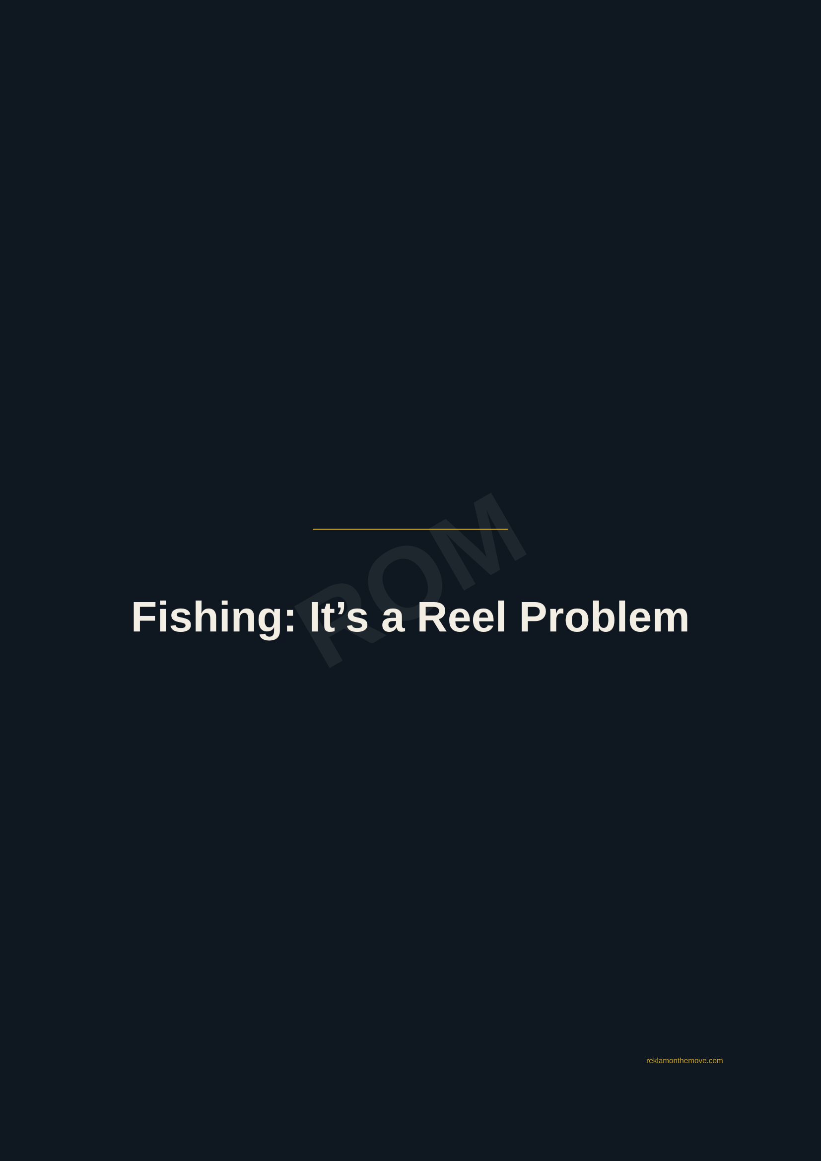 Fishing: It's a Reel Problem · Gece — ROM dijital ürün önizlemesi (filigranlı)