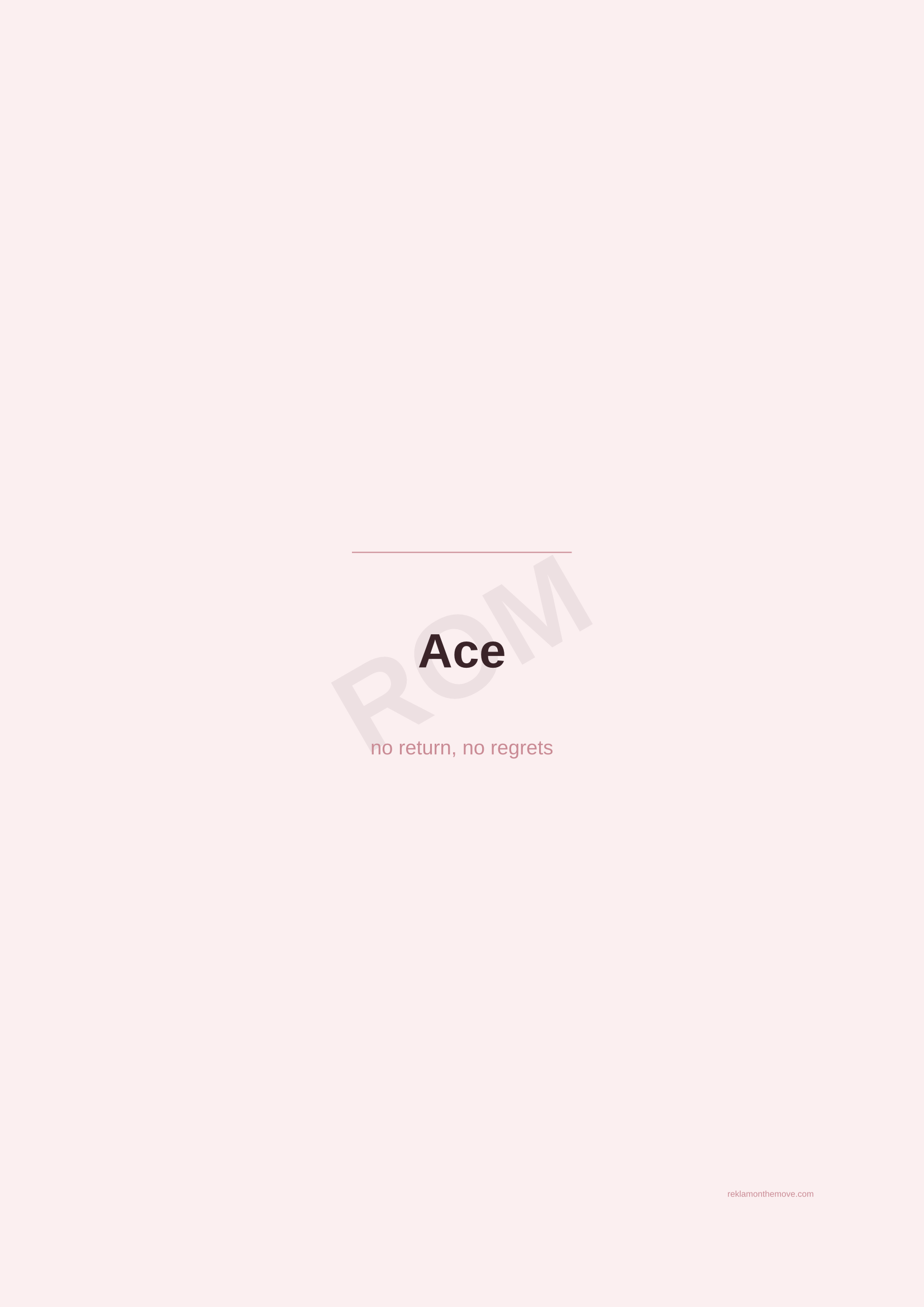 Ace · Gül — ROM dijital ürün önizlemesi (filigranlı)