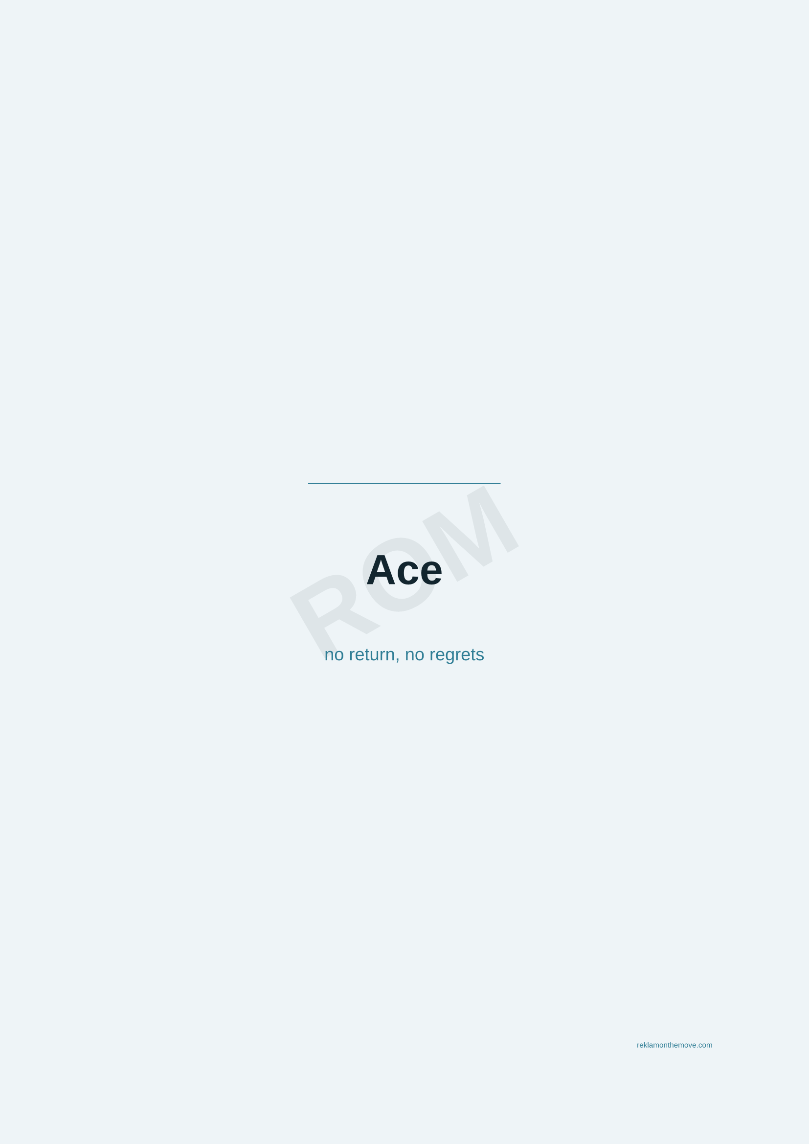 Ace · Okyanus — ROM dijital ürün önizlemesi (filigranlı)