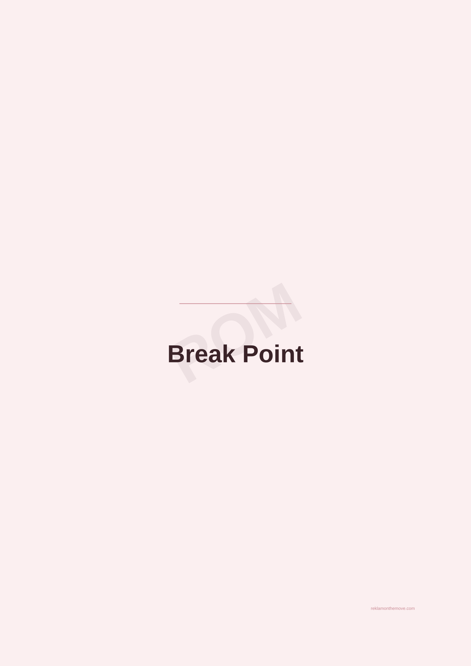 Break Point · Gül — ROM dijital ürün önizlemesi (filigranlı)