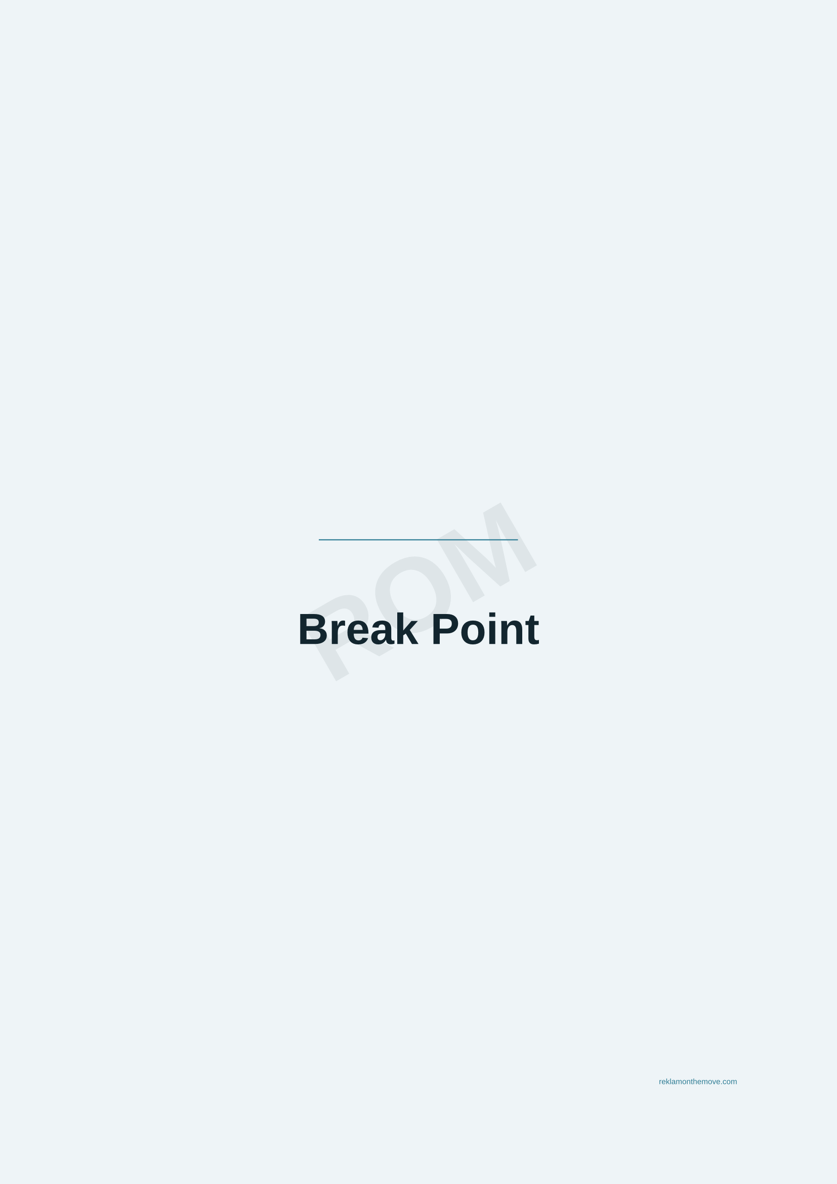 Break Point · Okyanus — ROM dijital ürün önizlemesi (filigranlı)
