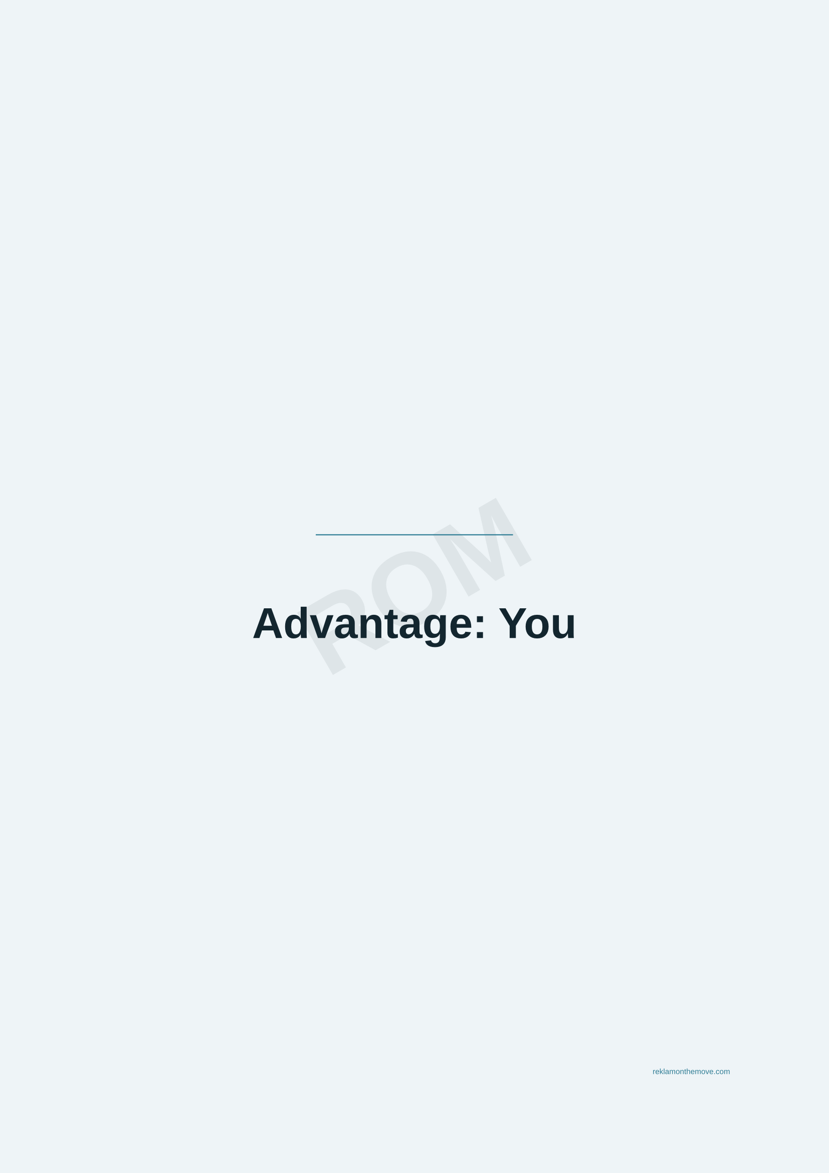 Advantage: You · Okyanus — ROM dijital ürün önizlemesi (filigranlı)