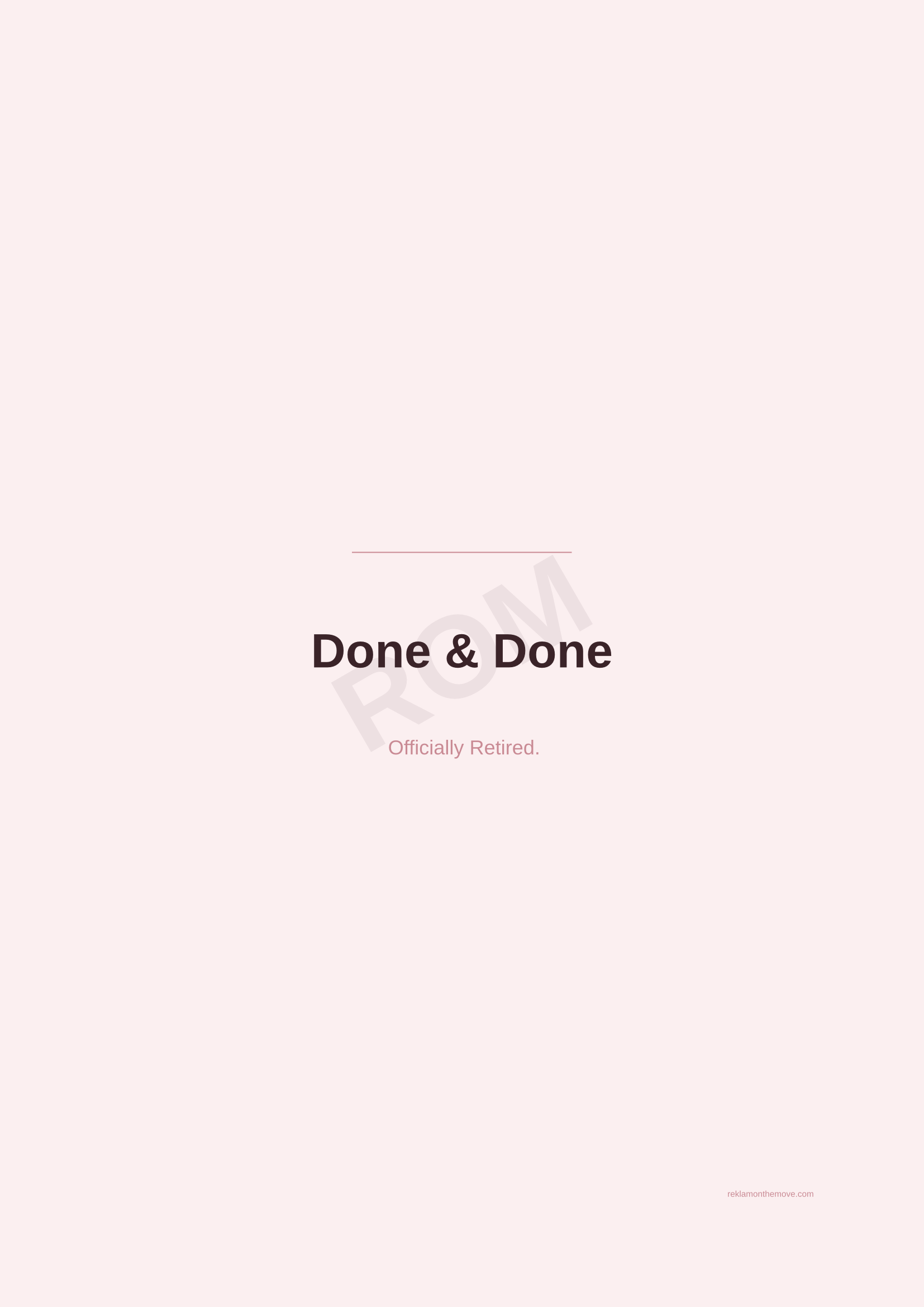 Done & Done · Gül — ROM dijital ürün önizlemesi (filigranlı)