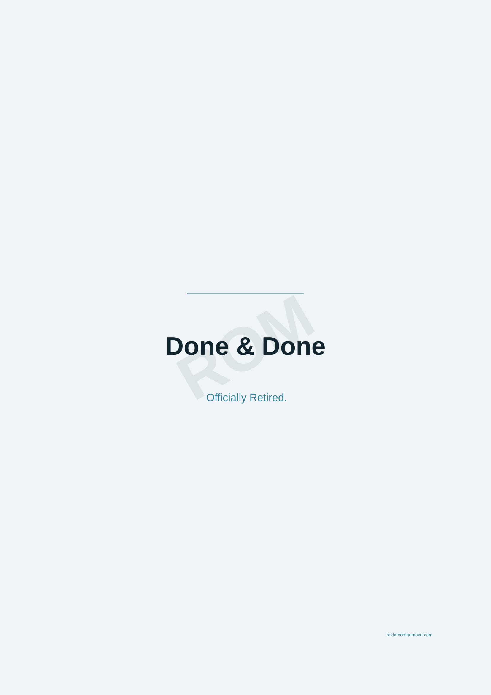 Done & Done · Okyanus — ROM dijital ürün önizlemesi (filigranlı)