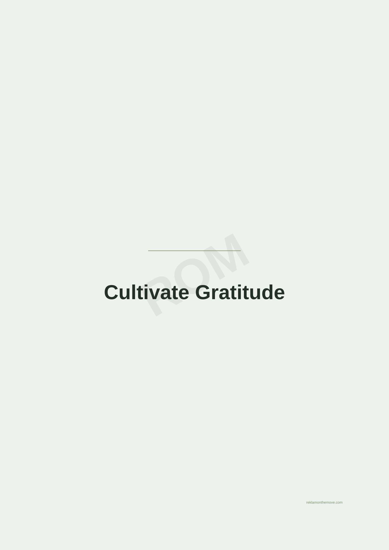 Cultivate Gratitude · Adaçayı — ROM dijital ürün önizlemesi (filigranlı)