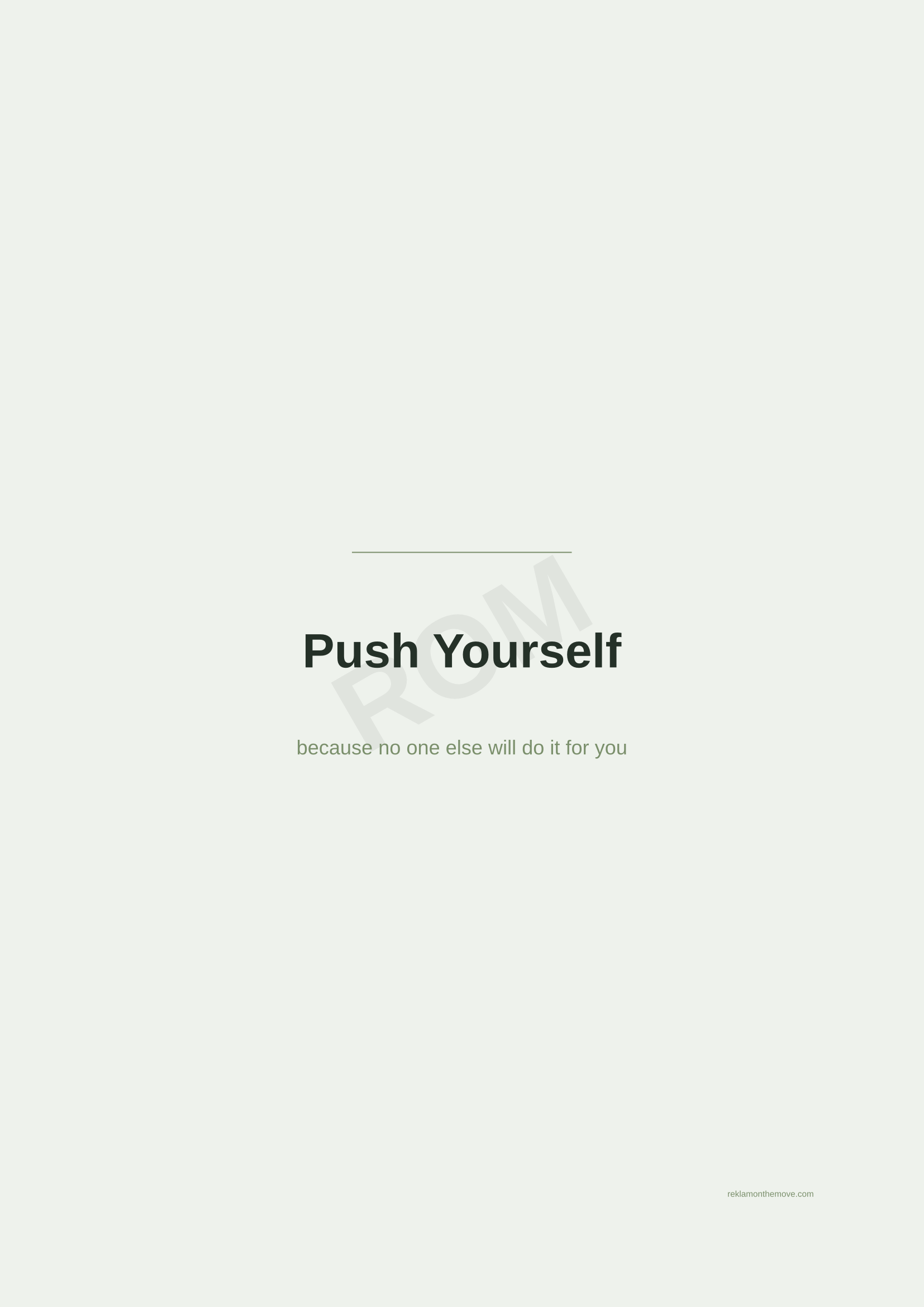 Push Yourself · Adaçayı — ROM dijital ürün önizlemesi (filigranlı)