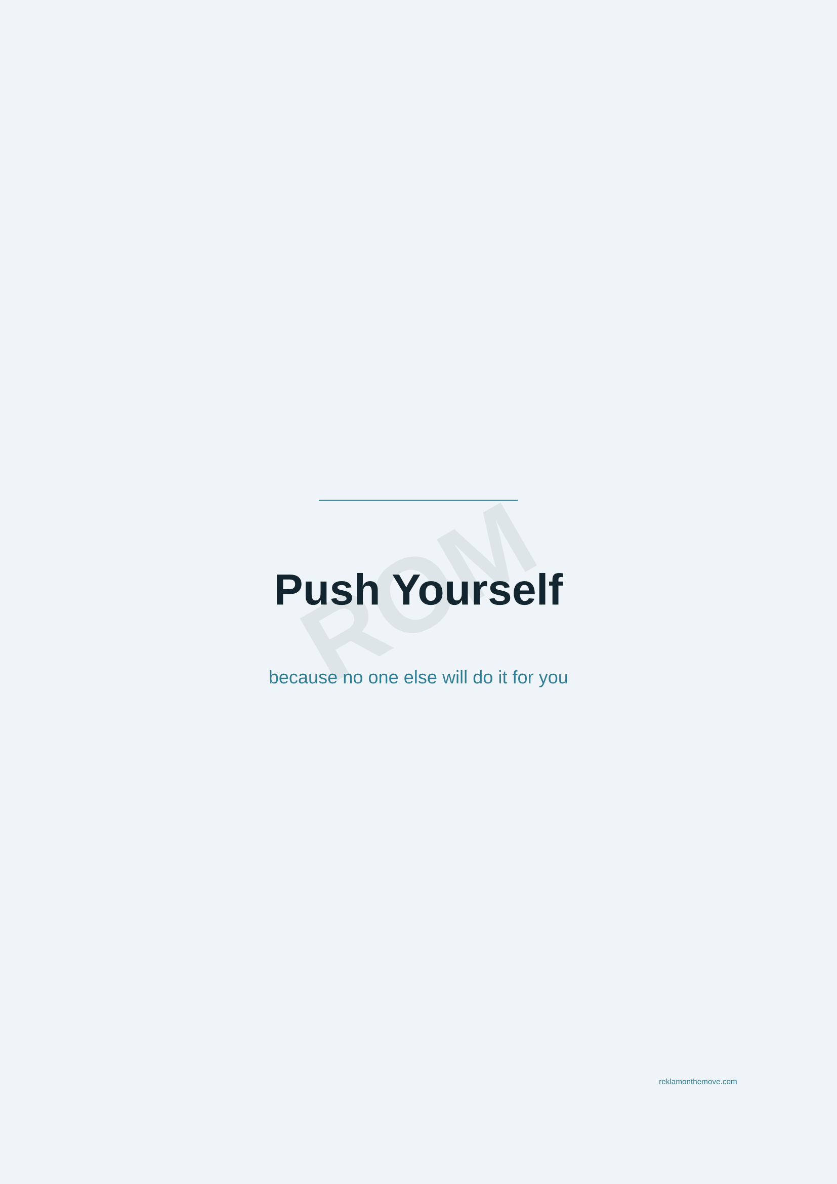 Push Yourself · Okyanus — ROM dijital ürün önizlemesi (filigranlı)