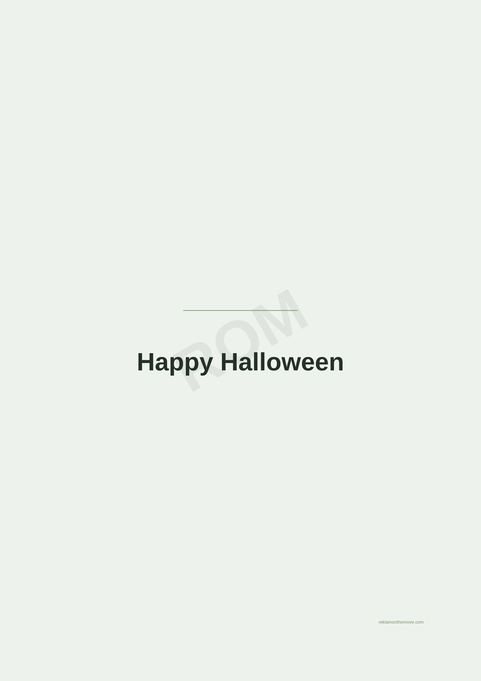 Happy Halloween · Adaçayı — ROM dijital ürün önizlemesi (filigranlı)