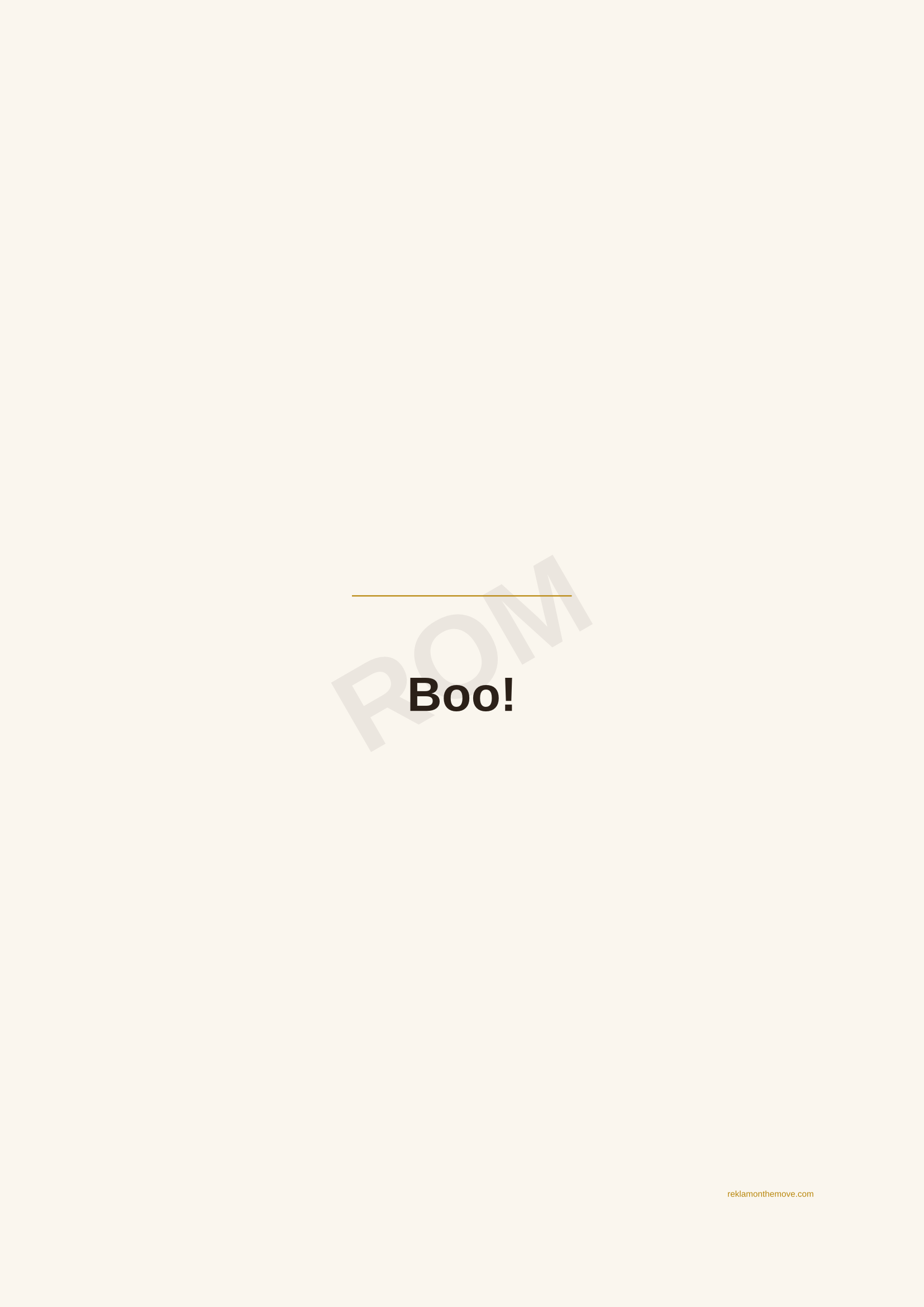 Boo! · Espresso — ROM dijital ürün önizlemesi (filigranlı)