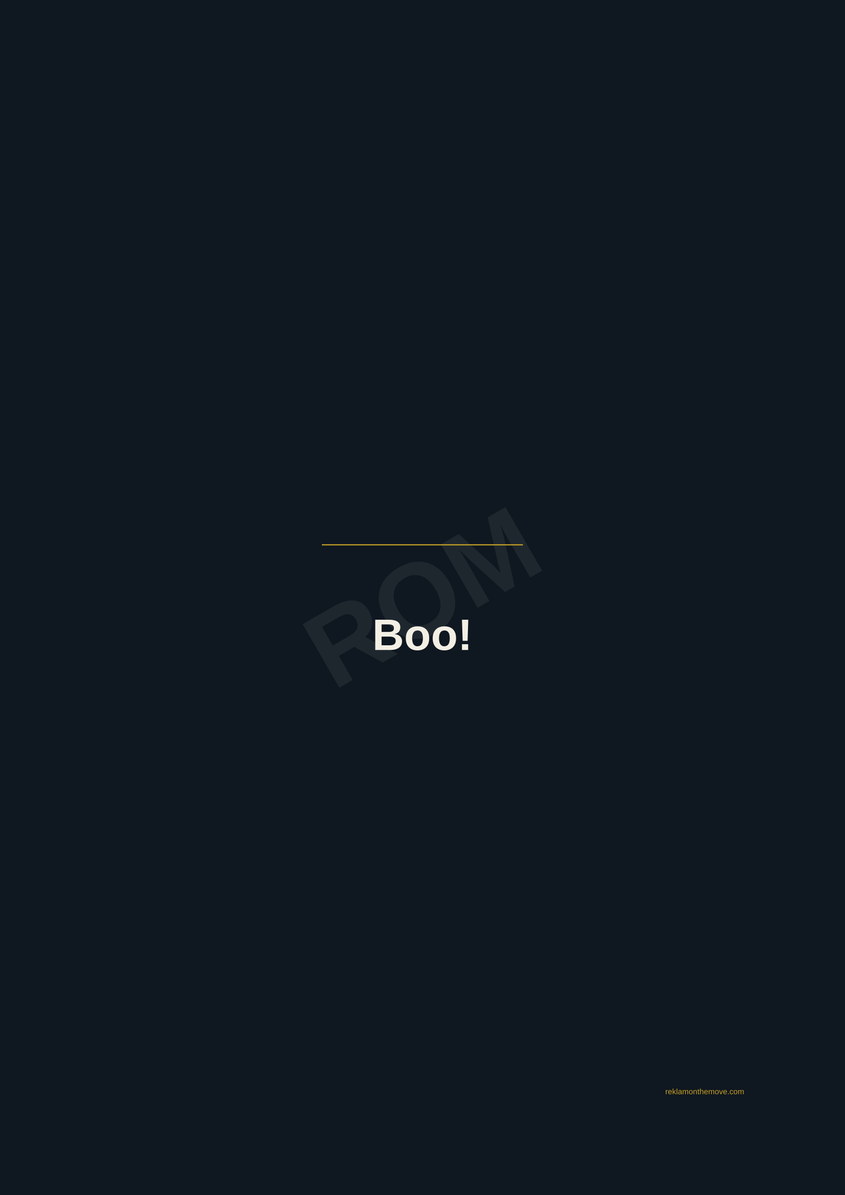 Boo! · Gece — ROM dijital ürün önizlemesi (filigranlı)