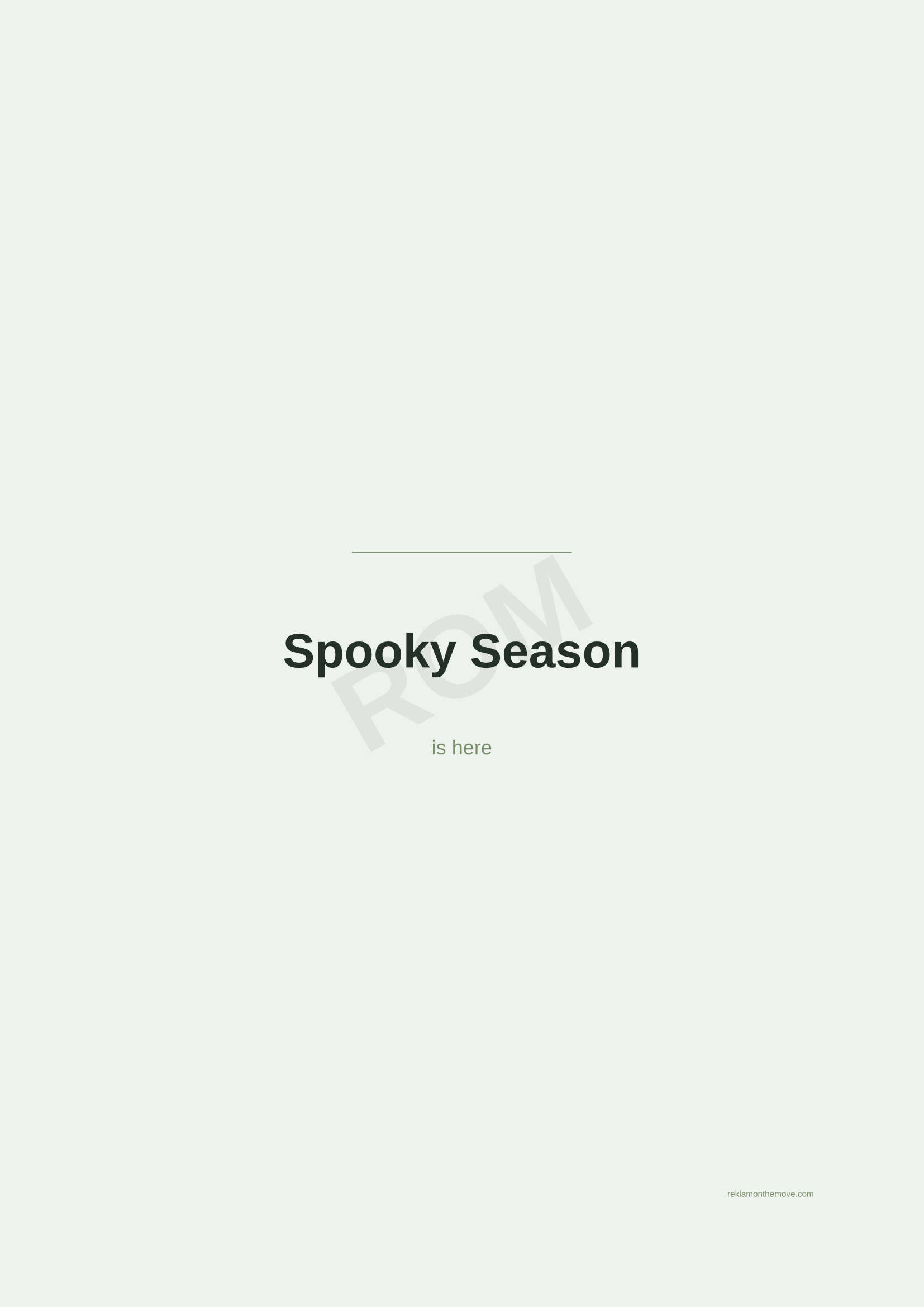 Spooky Season · Adaçayı — ROM dijital ürün önizlemesi (filigranlı)