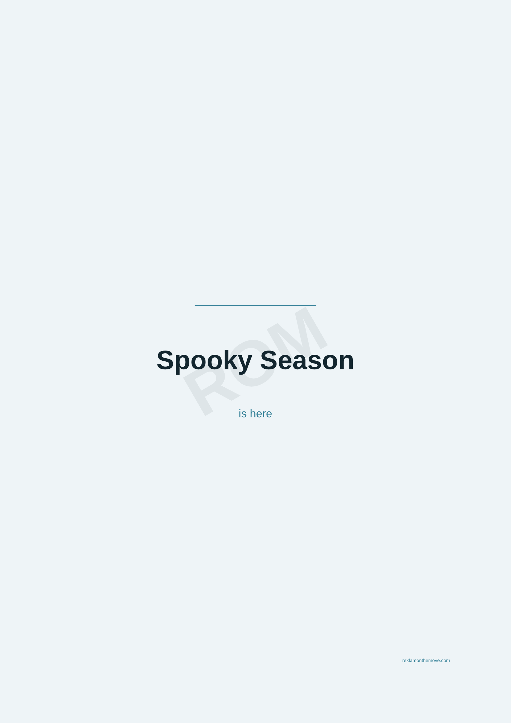 Spooky Season · Okyanus — ROM dijital ürün önizlemesi (filigranlı)