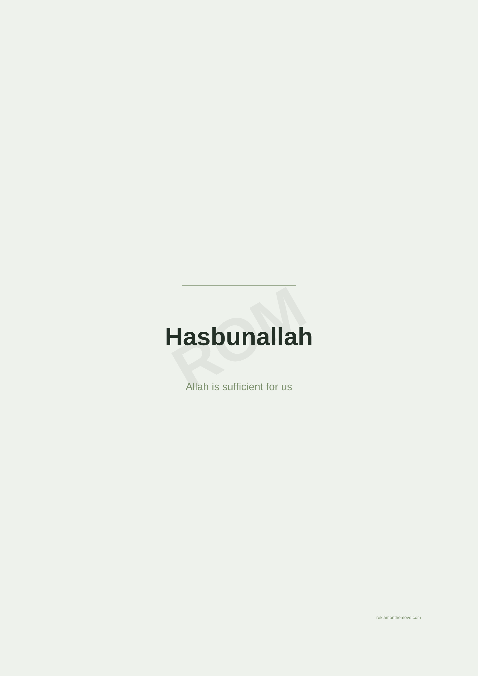 Hasbunallah · Adaçayı — ROM dijital ürün önizlemesi (filigranlı)